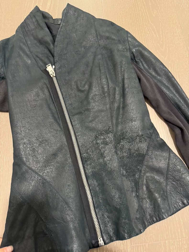 Rick Owens Rick Owens Leather Zipper Jacket Size US M / EU 48-50 / 2 - 4 Thumbnail