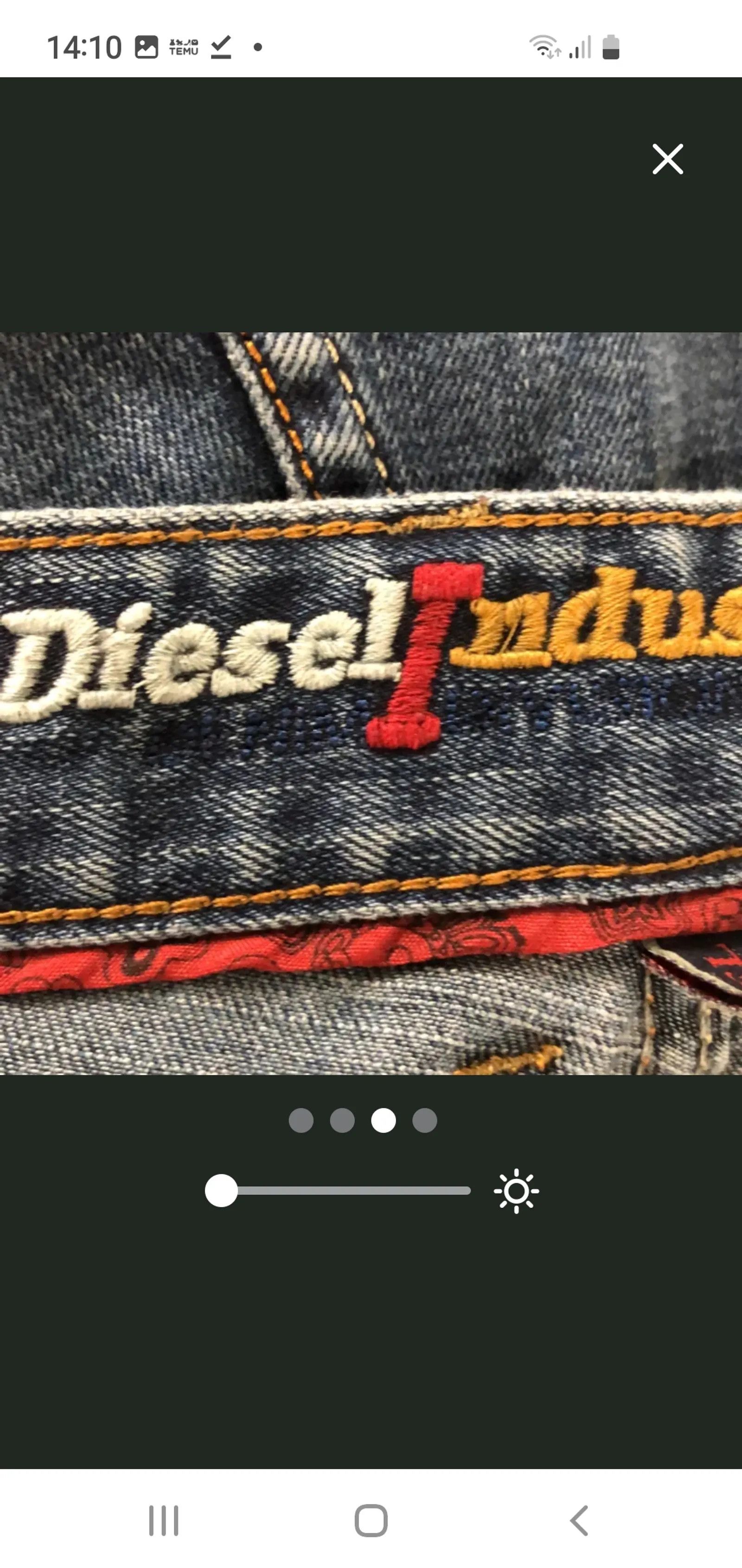 Diesel Diesel Jeans Size 32" / US 10 / IT 46 - 2 Thumbnail
