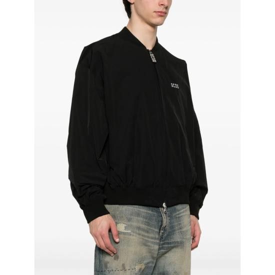 GCDS GCDS Men Bomber Jackets B1CM0904TL6 BLACK Size US M / EU 48-50 / 2 - 3 Thumbnail