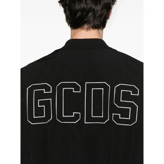 GCDS GCDS Men Bomber Jackets B1CM0904TL6 BLACK Size US M / EU 48-50 / 2 - 5 Thumbnail