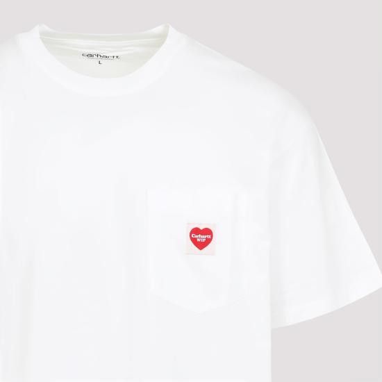 Carhartt Wip CARHARTT WIP Men T-Shirts I032128 1WZ XX White Size US XL / EU 56 / 4 - 4 Thumbnail