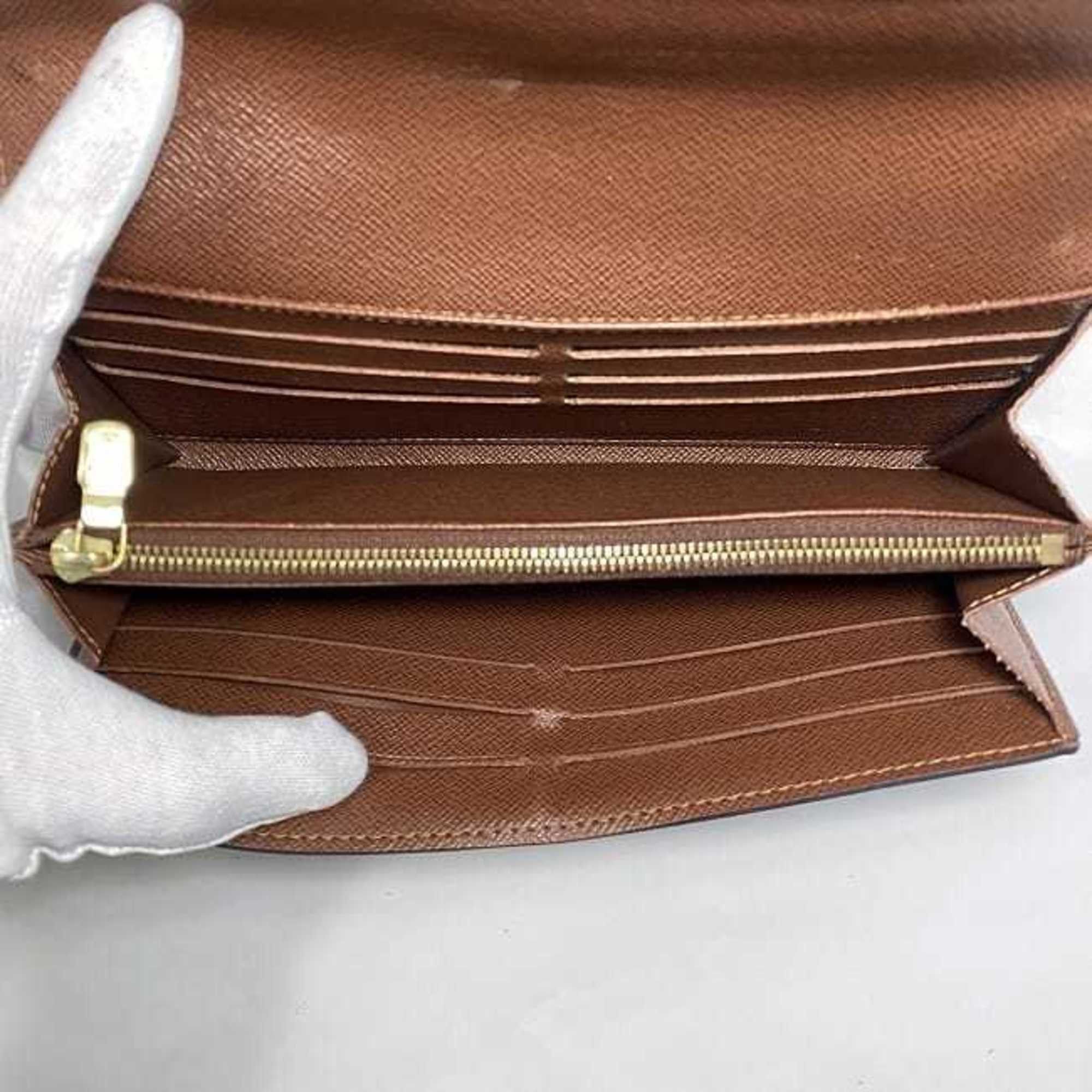 Louis Vuitton Louis Vuitton Bi-fold Long Wallet Portefeuille Sarah ec-22312 Brown Monogram M60531 Canvas CT1124 LOUIS VUITTON Flap Storage Size ONE SIZE - 8 Thumbnail