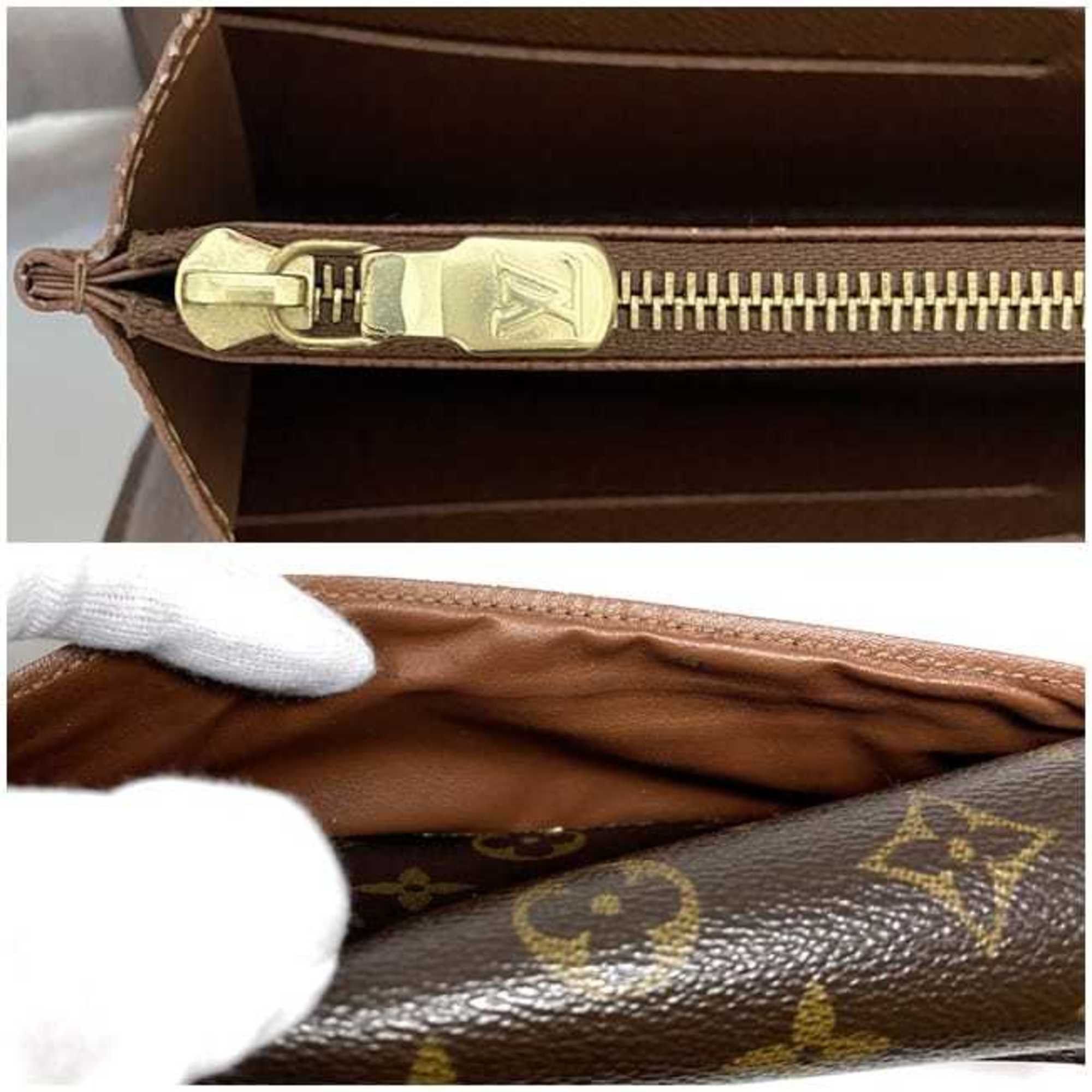 Louis Vuitton Louis Vuitton Bi-fold Long Wallet Portefeuille Sarah ec-22312 Brown Monogram M60531 Canvas CT1124 LOUIS VUITTON Flap Storage Size ONE SIZE - 11 Thumbnail