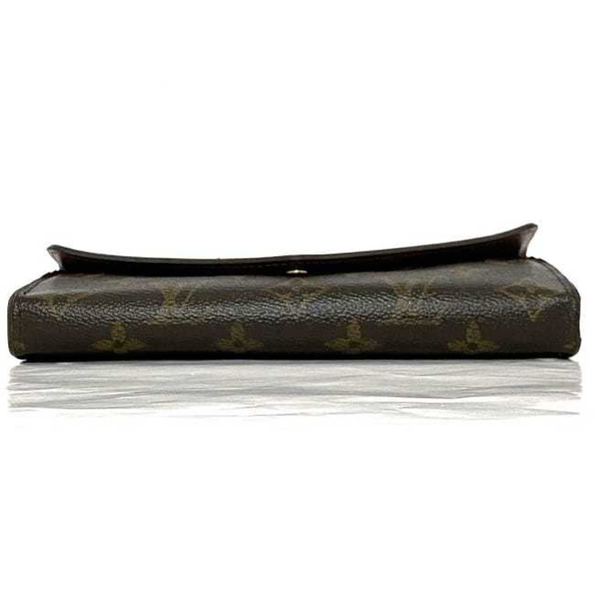 Louis Vuitton Louis Vuitton Bi-fold Long Wallet Portefeuille Sarah ec-22312 Brown Monogram M60531 Canvas CT1124 LOUIS VUITTON Flap Storage Size ONE SIZE - 5 Thumbnail