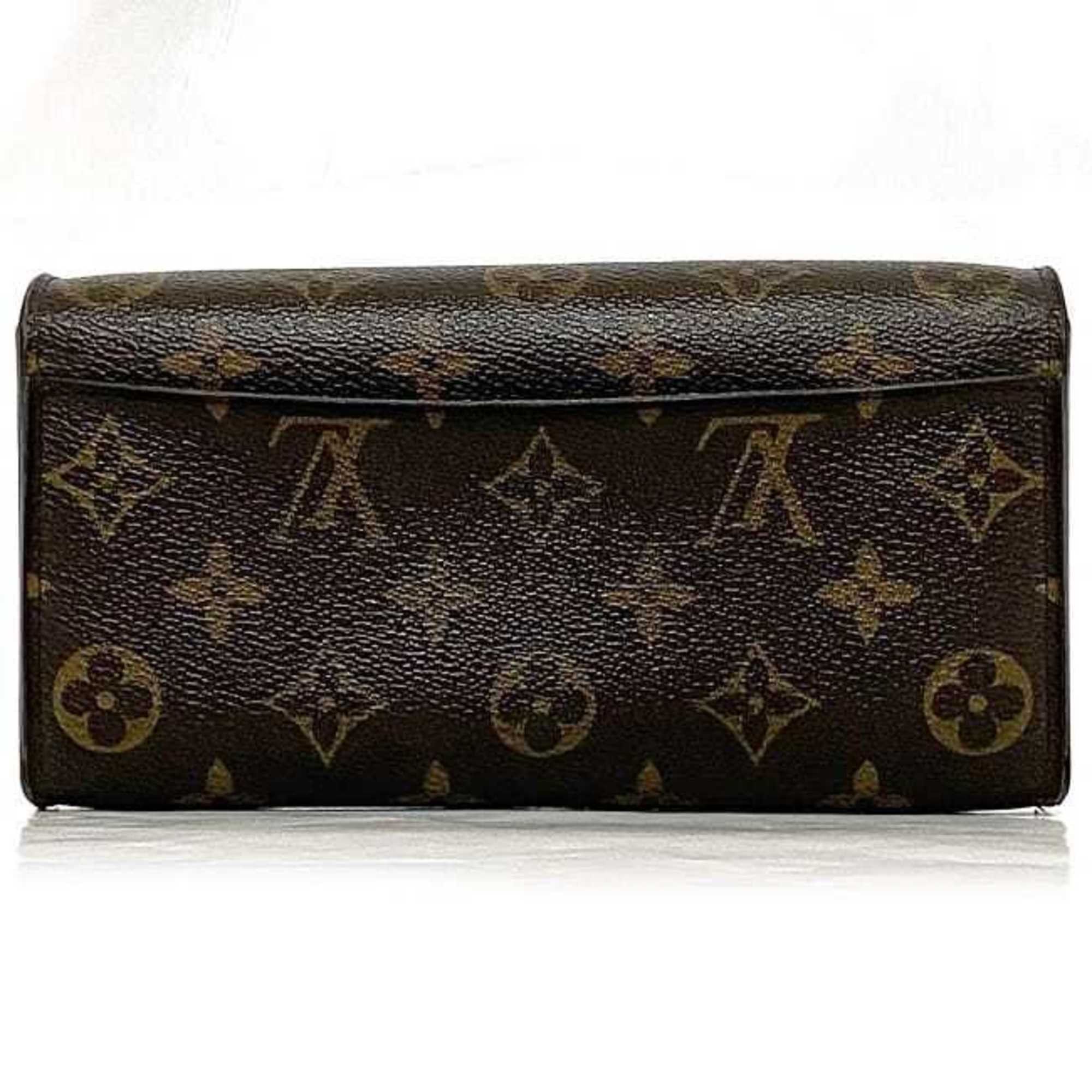 Louis Vuitton Louis Vuitton Bi-fold Long Wallet Portefeuille Sarah ec-22312 Brown Monogram M60531 Canvas CT1124 LOUIS VUITTON Flap Storage Size ONE SIZE - 4 Thumbnail