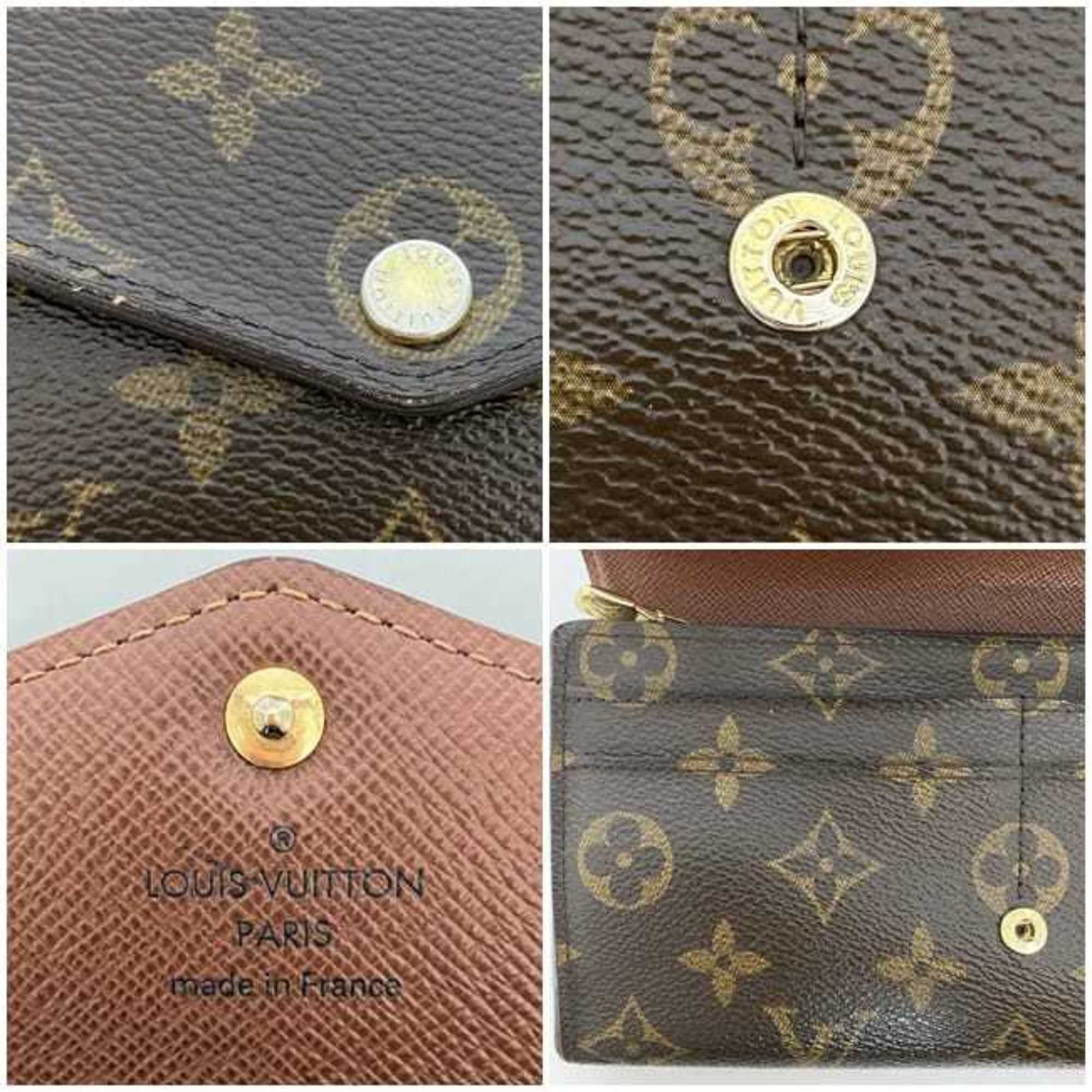 Louis Vuitton Louis Vuitton Bi-fold Long Wallet Portefeuille Sarah ec-22312 Brown Monogram M60531 Canvas CT1124 LOUIS VUITTON Flap Storage Size ONE SIZE - 10 Thumbnail