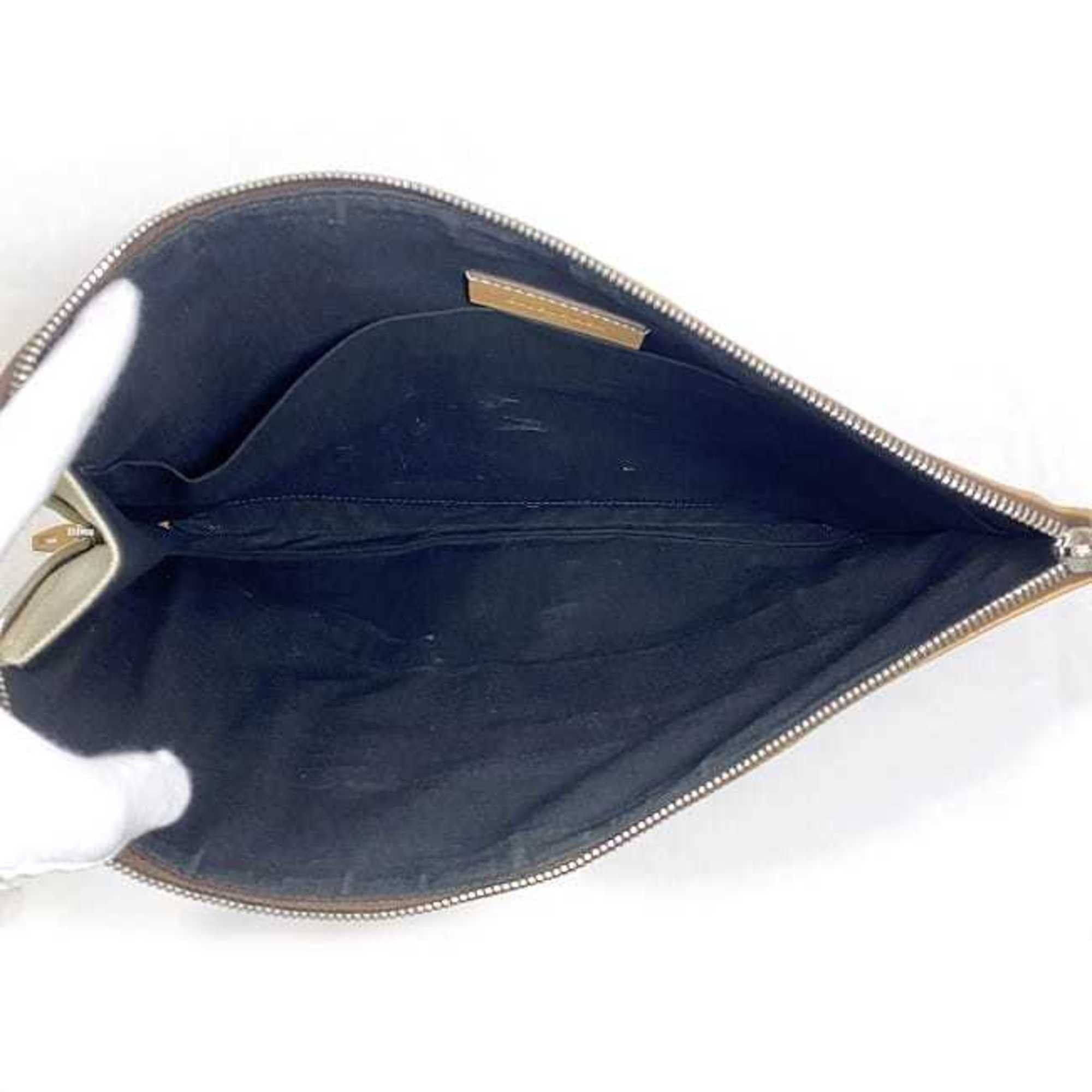 Balenciaga Balenciaga clutch bag ec-22272 beige natural 419994 handbag canvas leather 9260 D 535269 BALENCIAGA L-shaped for women and men Size ONE SIZE - 7 Thumbnail
