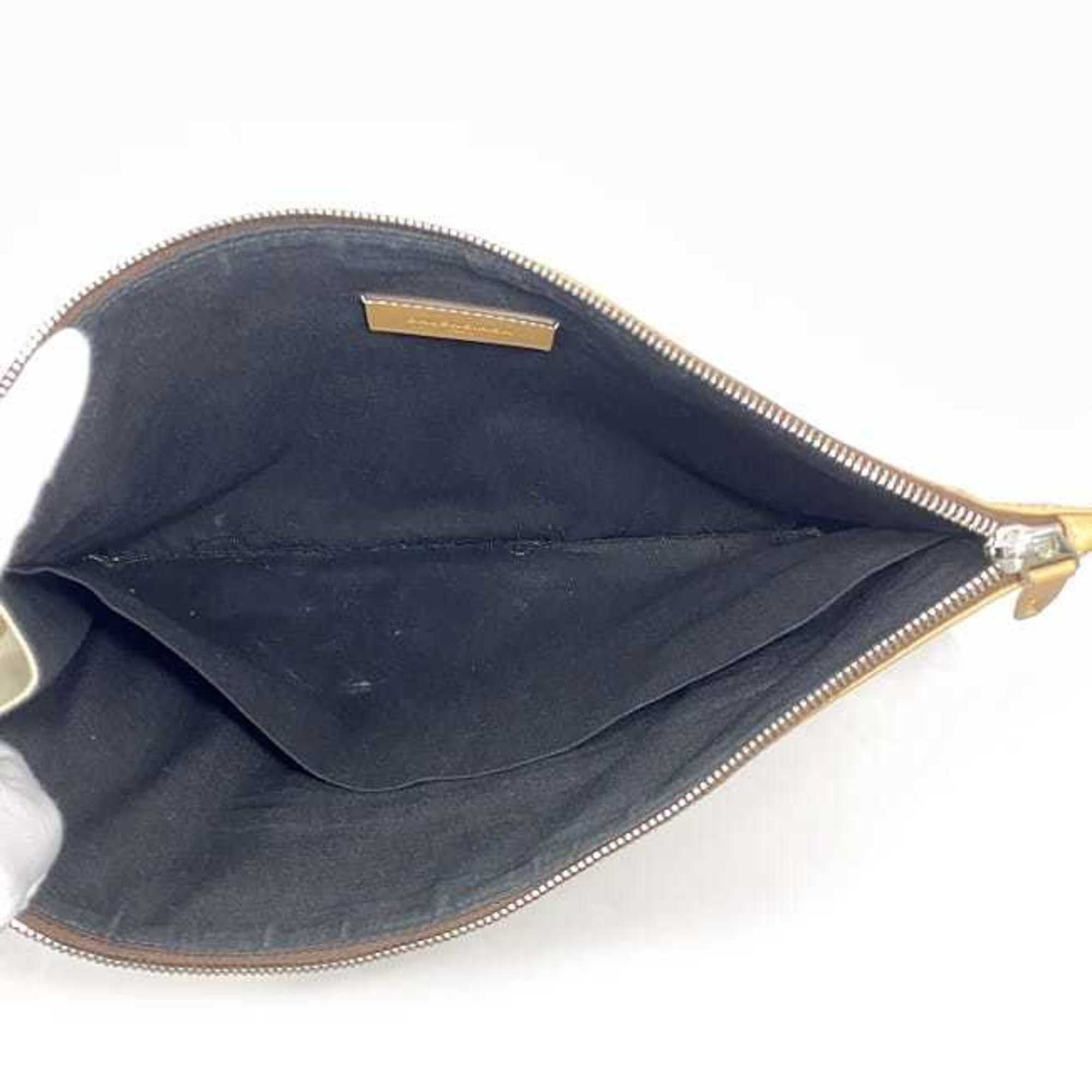 Balenciaga Balenciaga clutch bag ec-22272 beige natural 419994 handbag canvas leather 9260 D 535269 BALENCIAGA L-shaped for women and men Size ONE SIZE - 8 Thumbnail