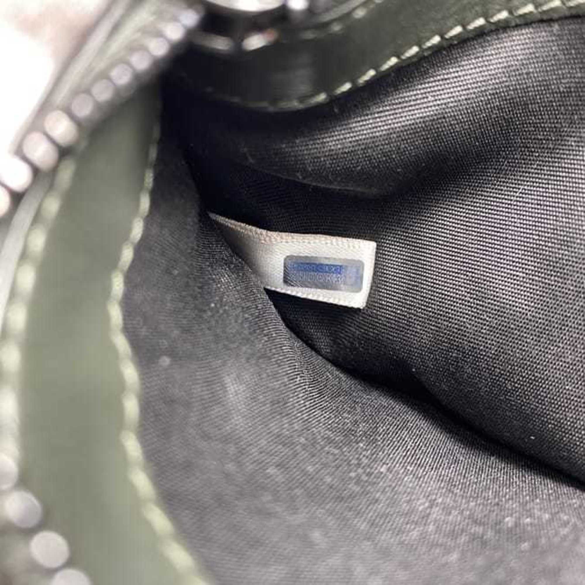Jimmy Choo Jimmy Choo coin case ec-22354 khaki green navy leather JIMMY CHOO purse card holder fragment accessory coins blue Size ONE SIZE - 11 Thumbnail
