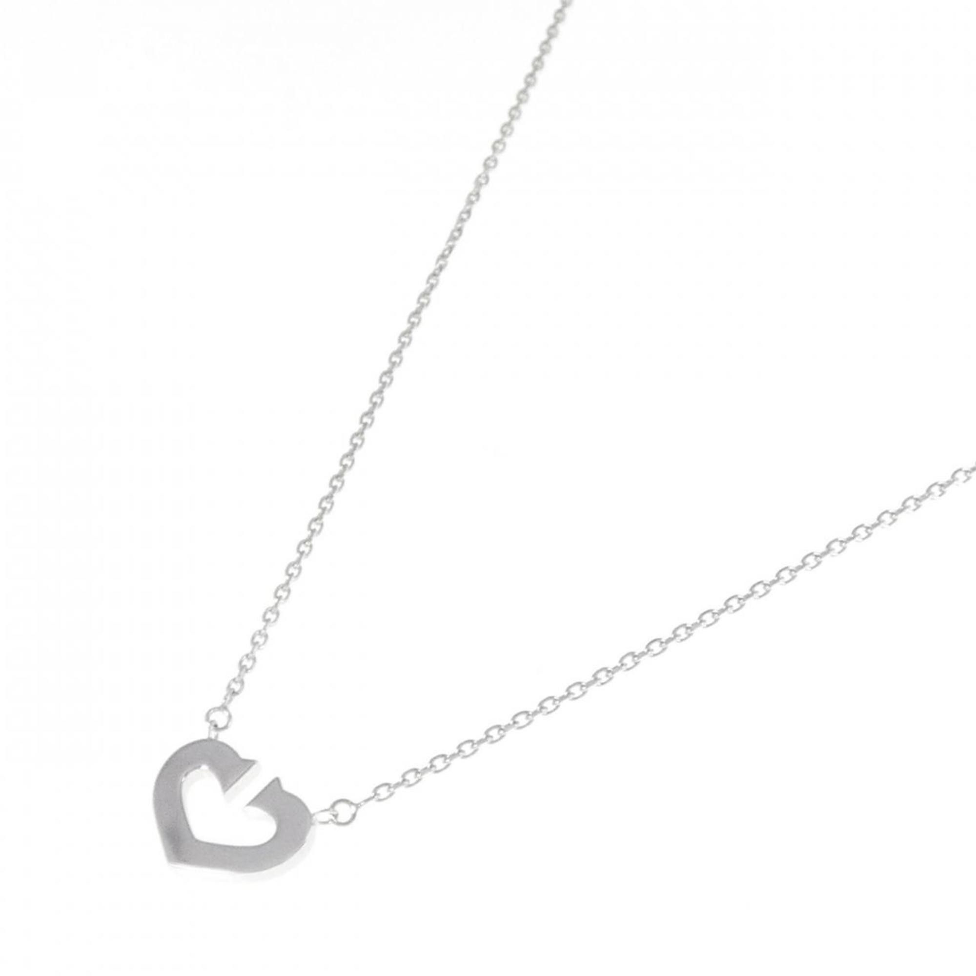 Cartier Cartier C heart necklace Size ONE SIZE - 3 Thumbnail