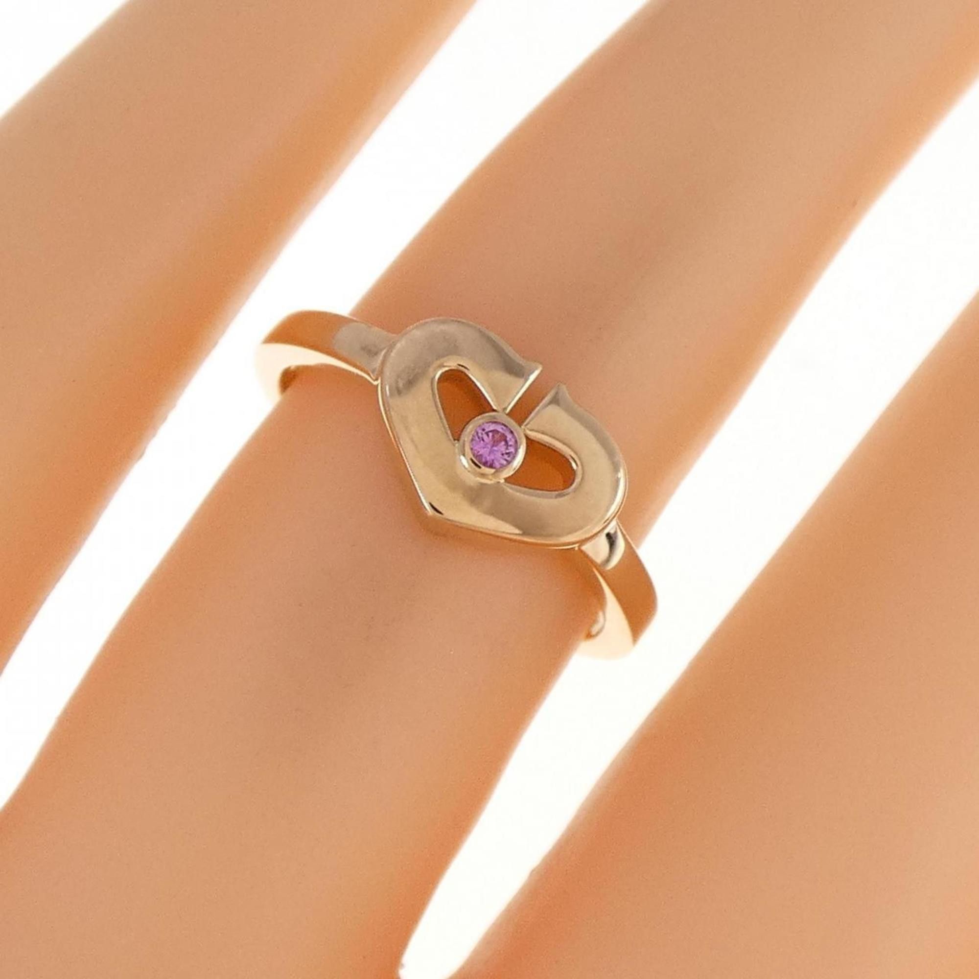 Cartier Cartier C heart ring Size ONE SIZE - 5 Thumbnail