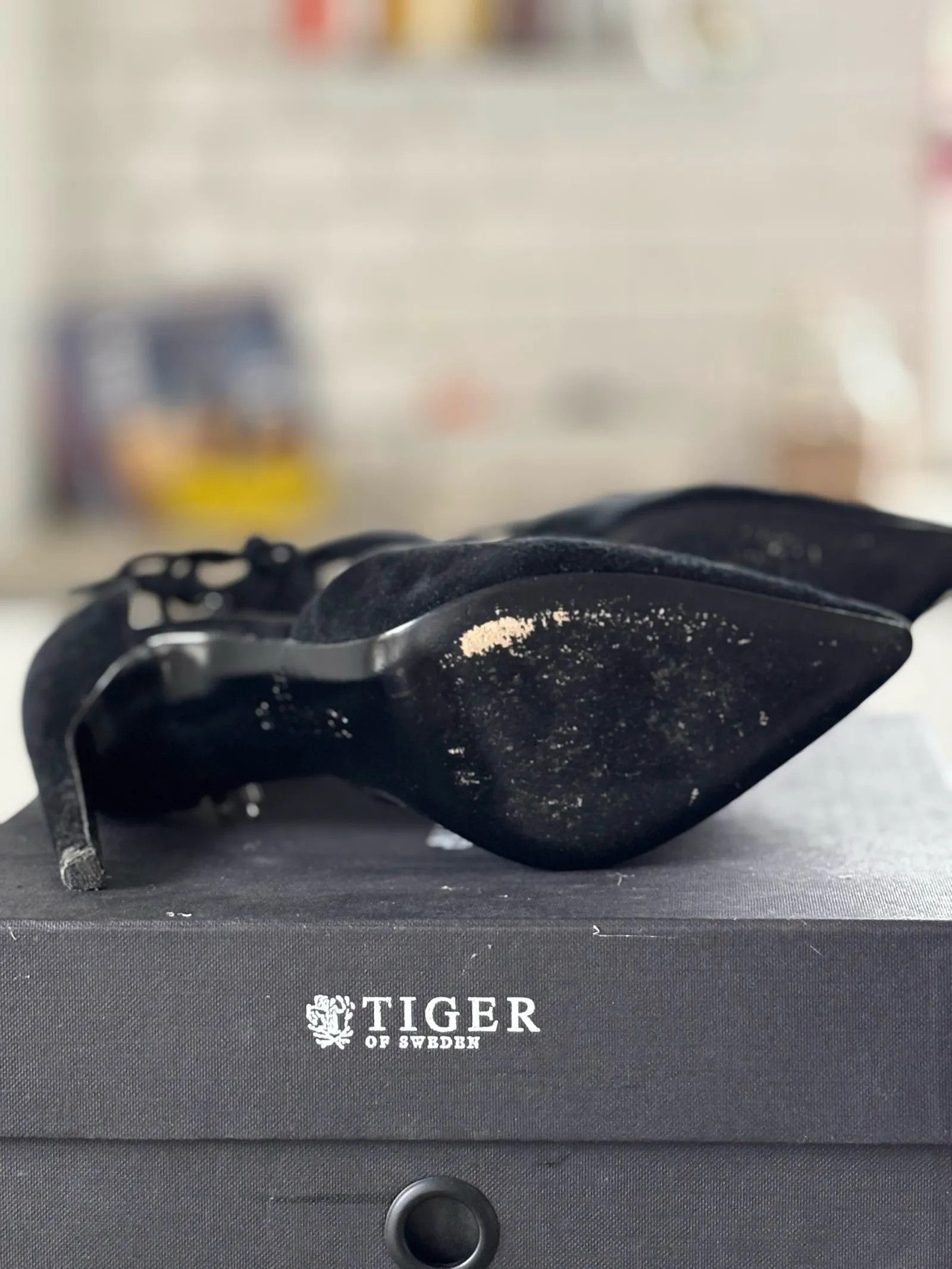Tiger of Sweden Tiger of Sweden OUDRY SHOES BLACK Heels Size US 8 / IT 38 - 4 Thumbnail