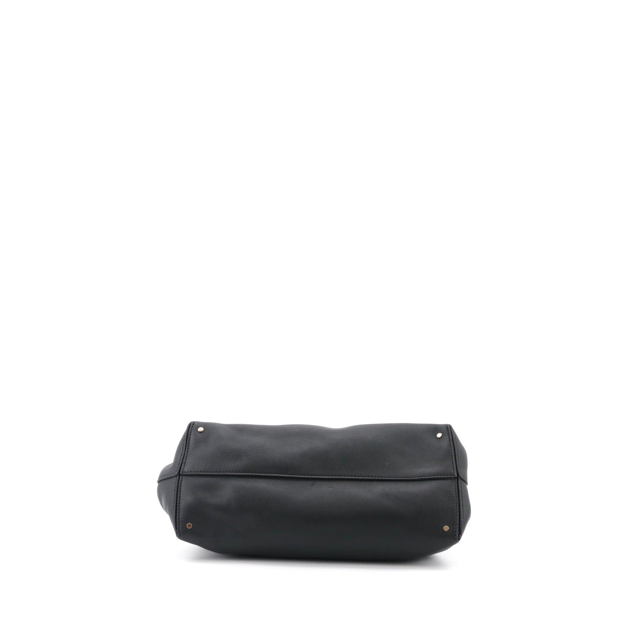Chloe CHLOÉ - Chloé Pochette Pénélope shoulder bag in black smooth leather Size ONE SIZE - 4 Thumbnail