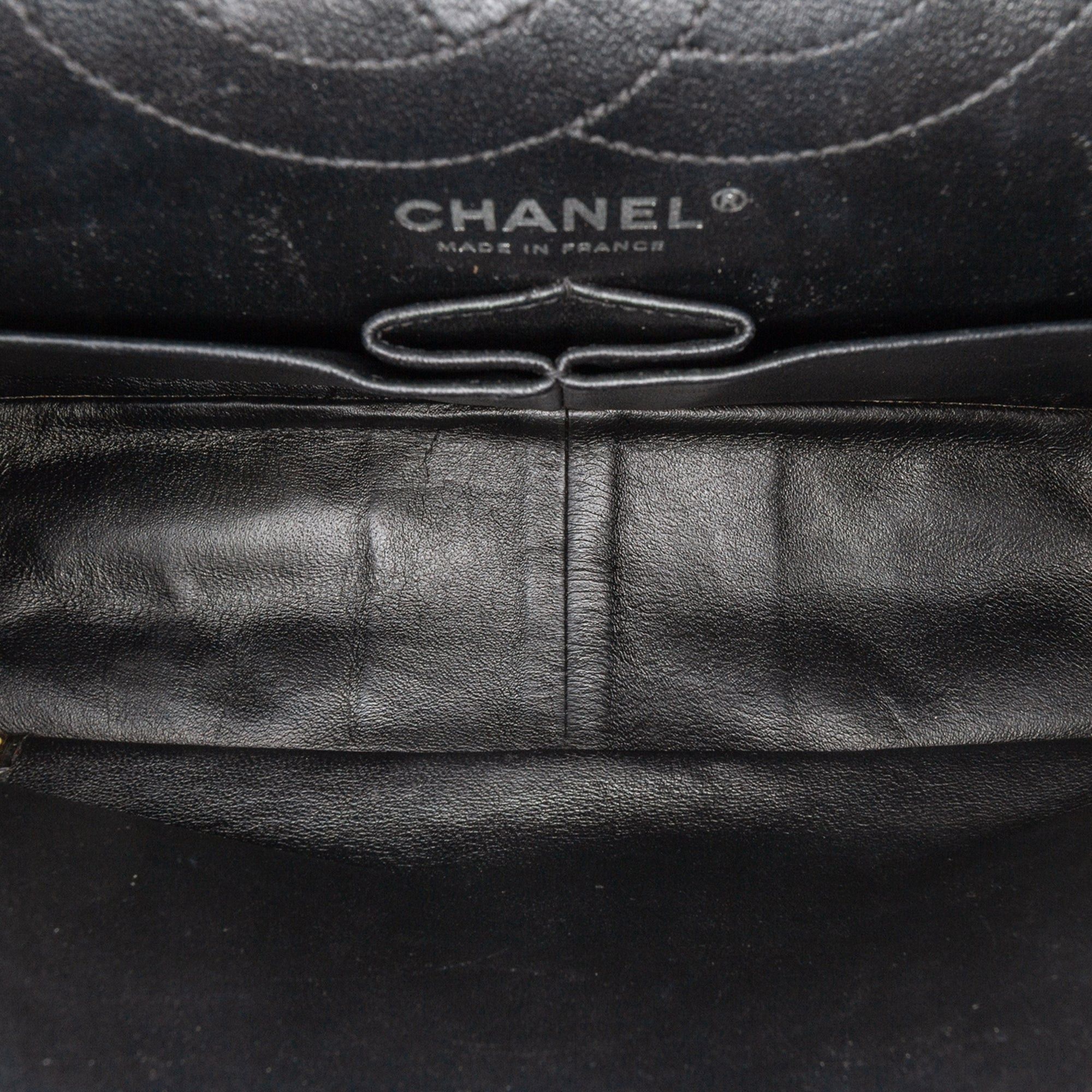 Chanel Chanel Quilted Patent Caviar 2.55 Reissue Flap 226 Black Size ONE SIZE - 4 Thumbnail