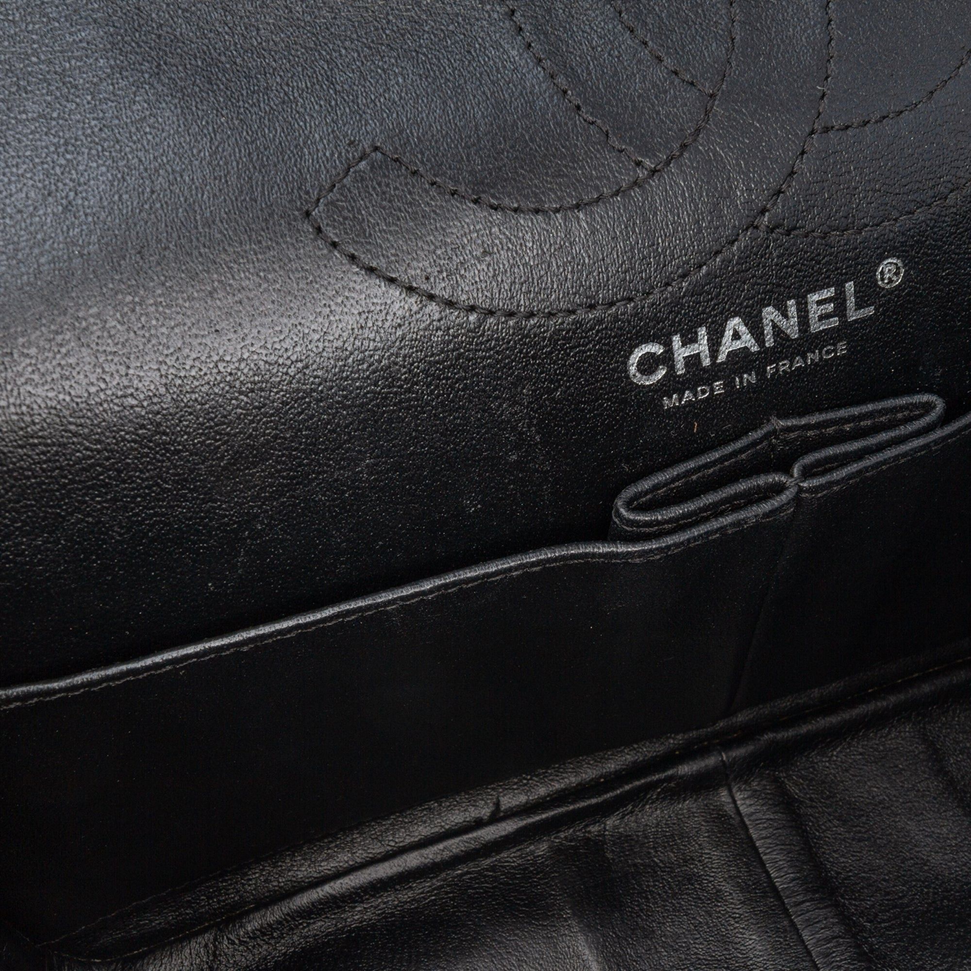 Chanel Chanel Quilted Patent Caviar 2.55 Reissue Flap 226 Black Size ONE SIZE - 6 Thumbnail