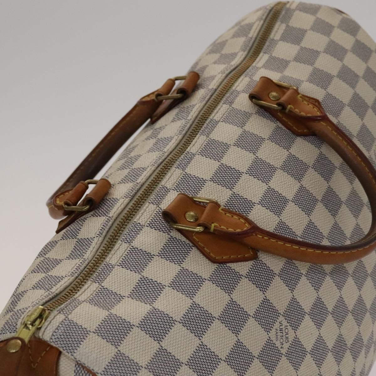 Louis Vuitton Louis Vuitton Speedy 35 Canva white Size ONE SIZE - 13 Thumbnail