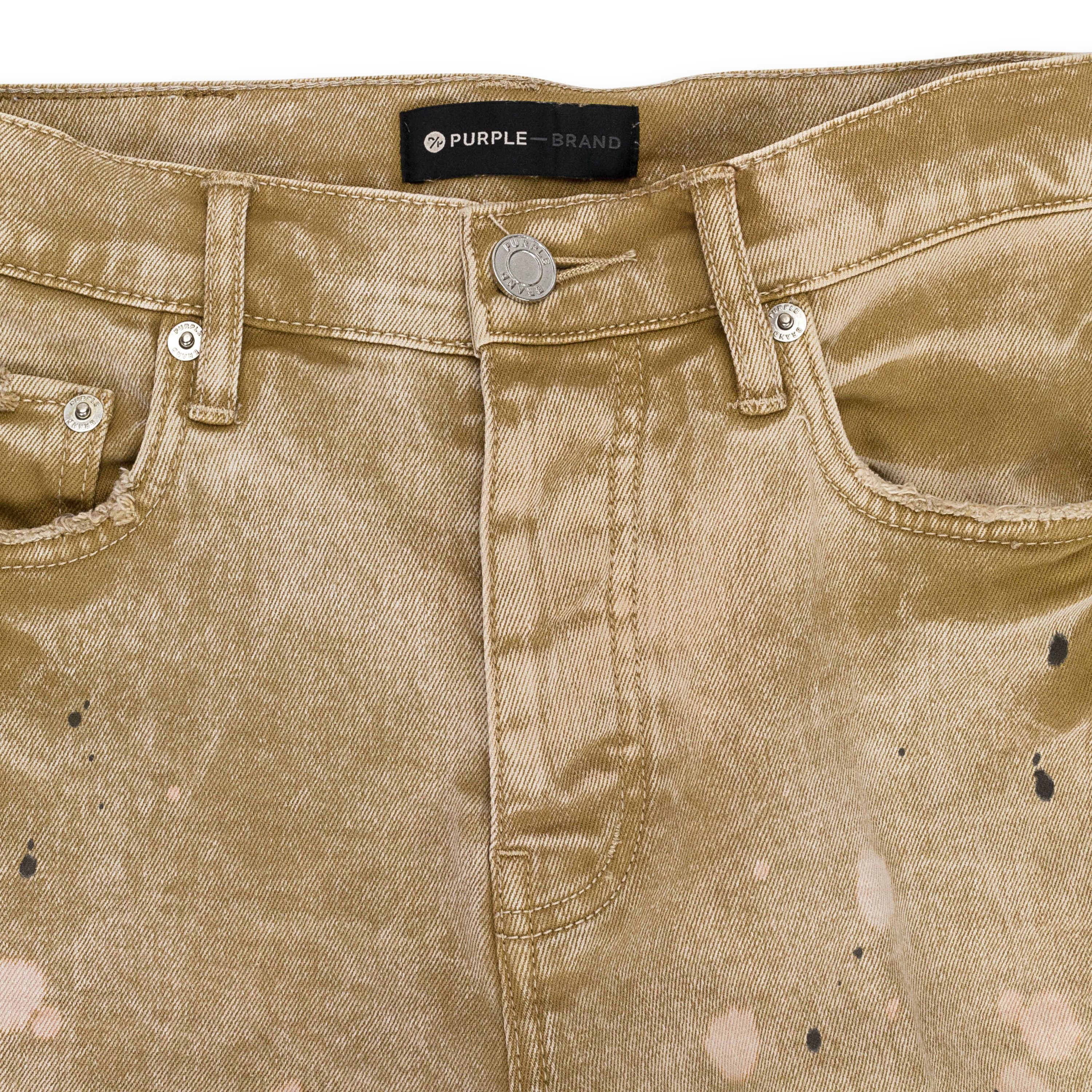 Purple Brand SANDSTONE ACID BLEACH SKINNY JEANS Size 28 Size US 28 / EU 44 - 3 Thumbnail