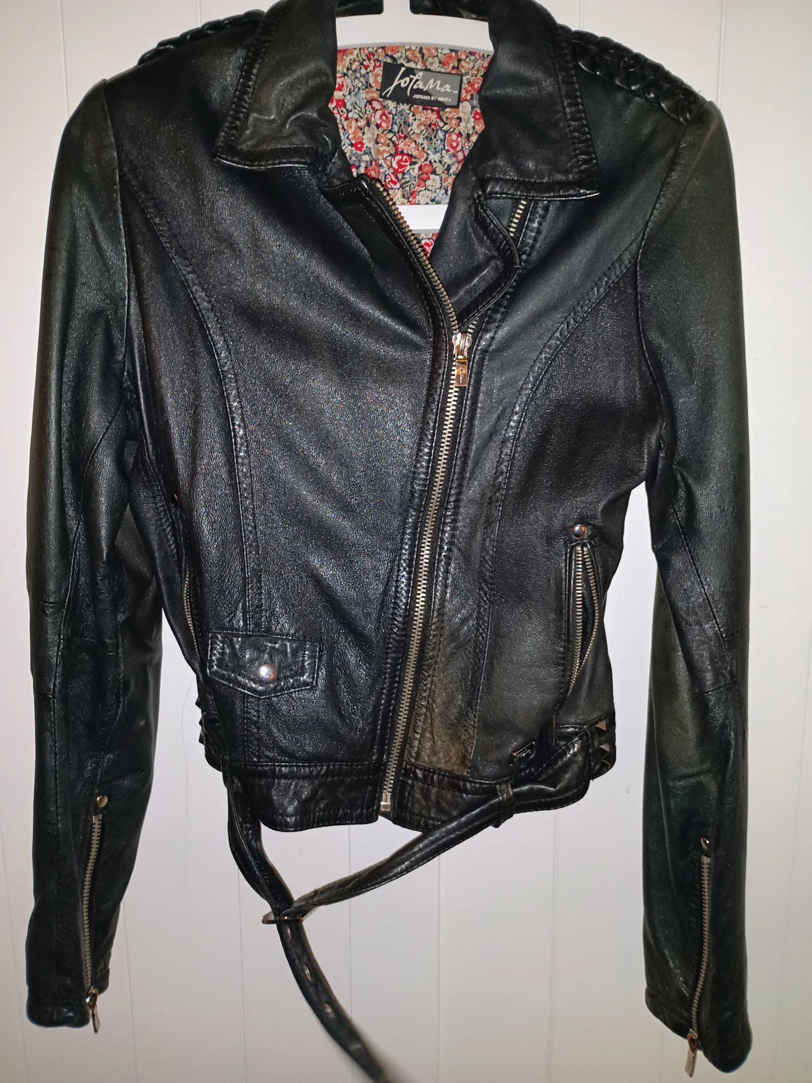 JOFAMA Jofama Leather Jacket Size XS / US 0-2 / IT 36-38 - 4 Thumbnail