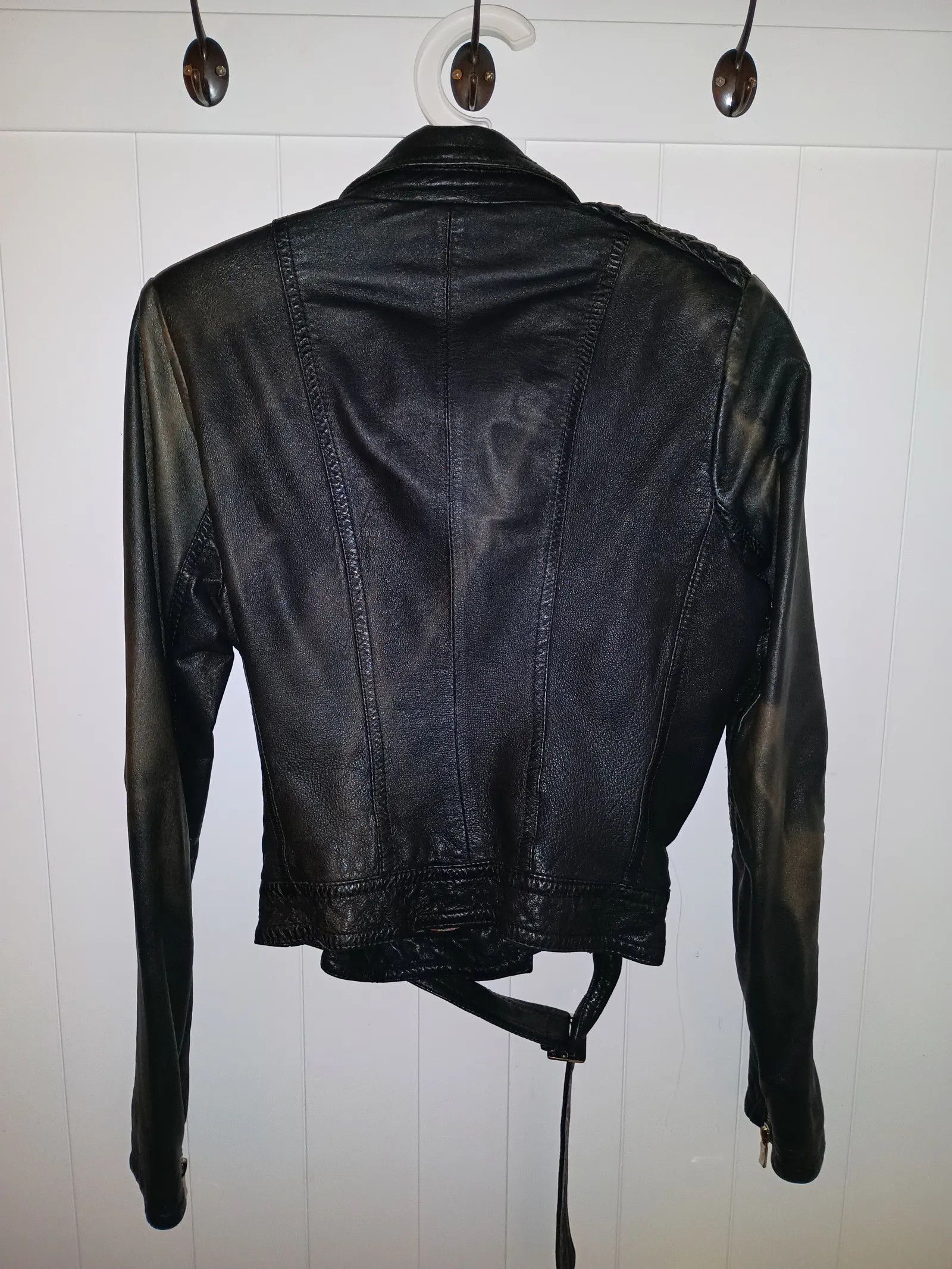 JOFAMA Jofama Leather Jacket Size XS / US 0-2 / IT 36-38 - 3 Thumbnail