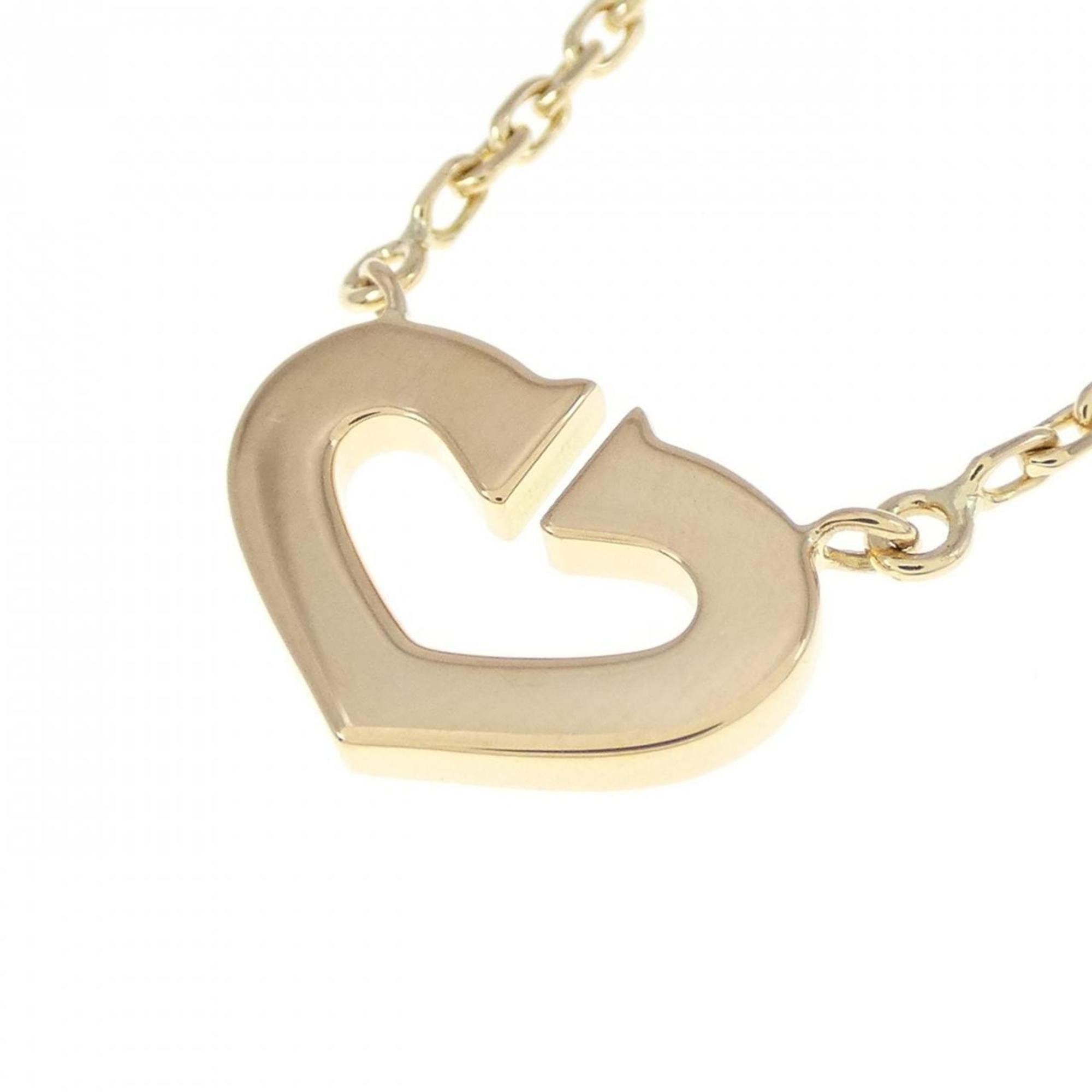 Cartier Cartier C heart necklace Size ONE SIZE - 5 Thumbnail