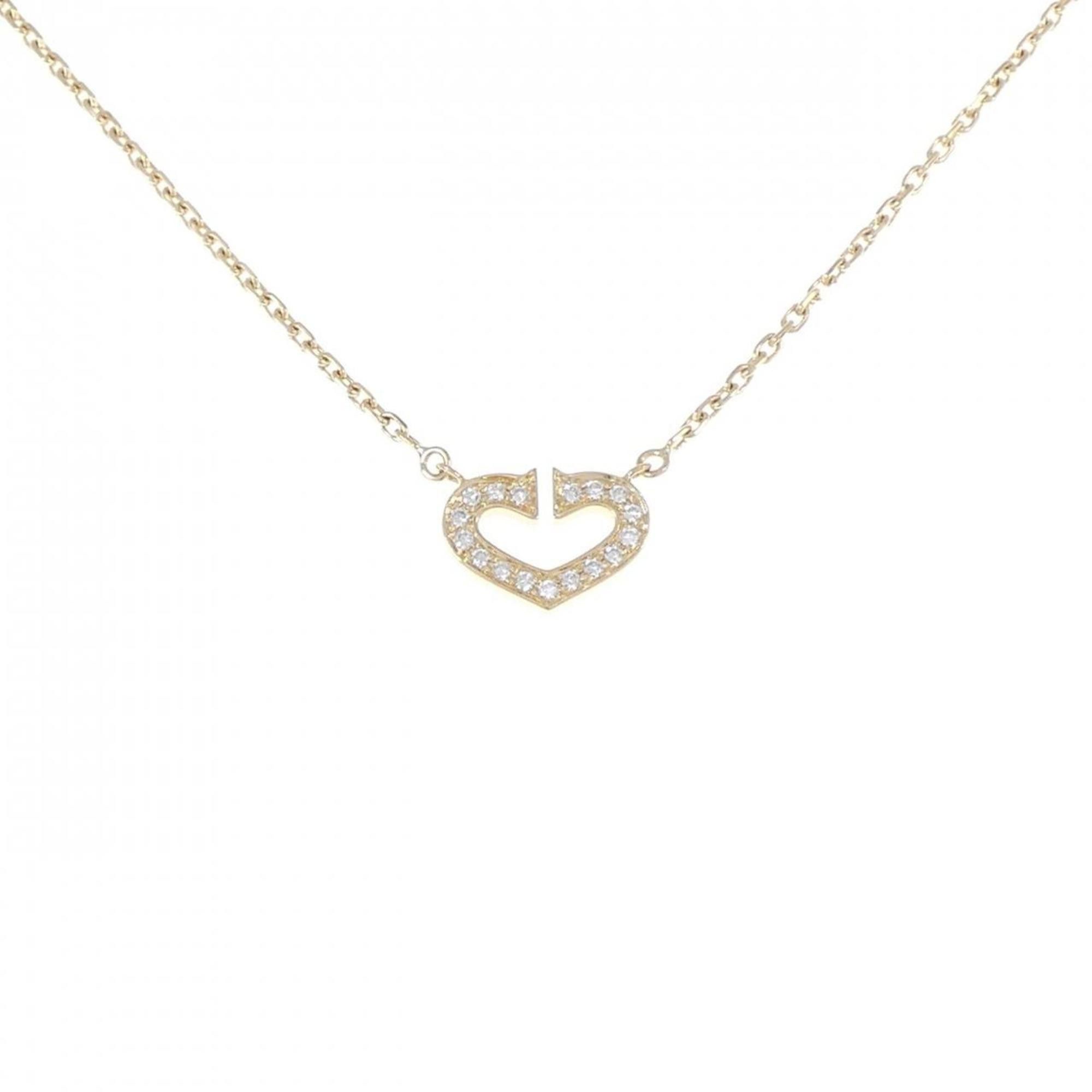 Cartier Cartier C heart necklace Size ONE SIZE - 2 Thumbnail