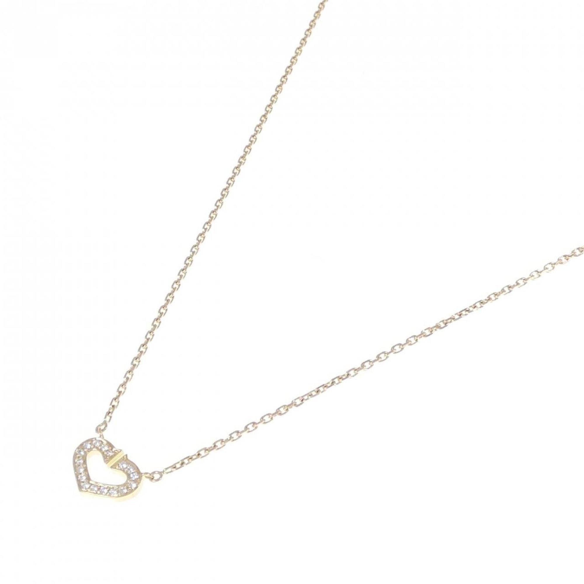 Cartier Cartier C heart necklace Size ONE SIZE - 3 Thumbnail