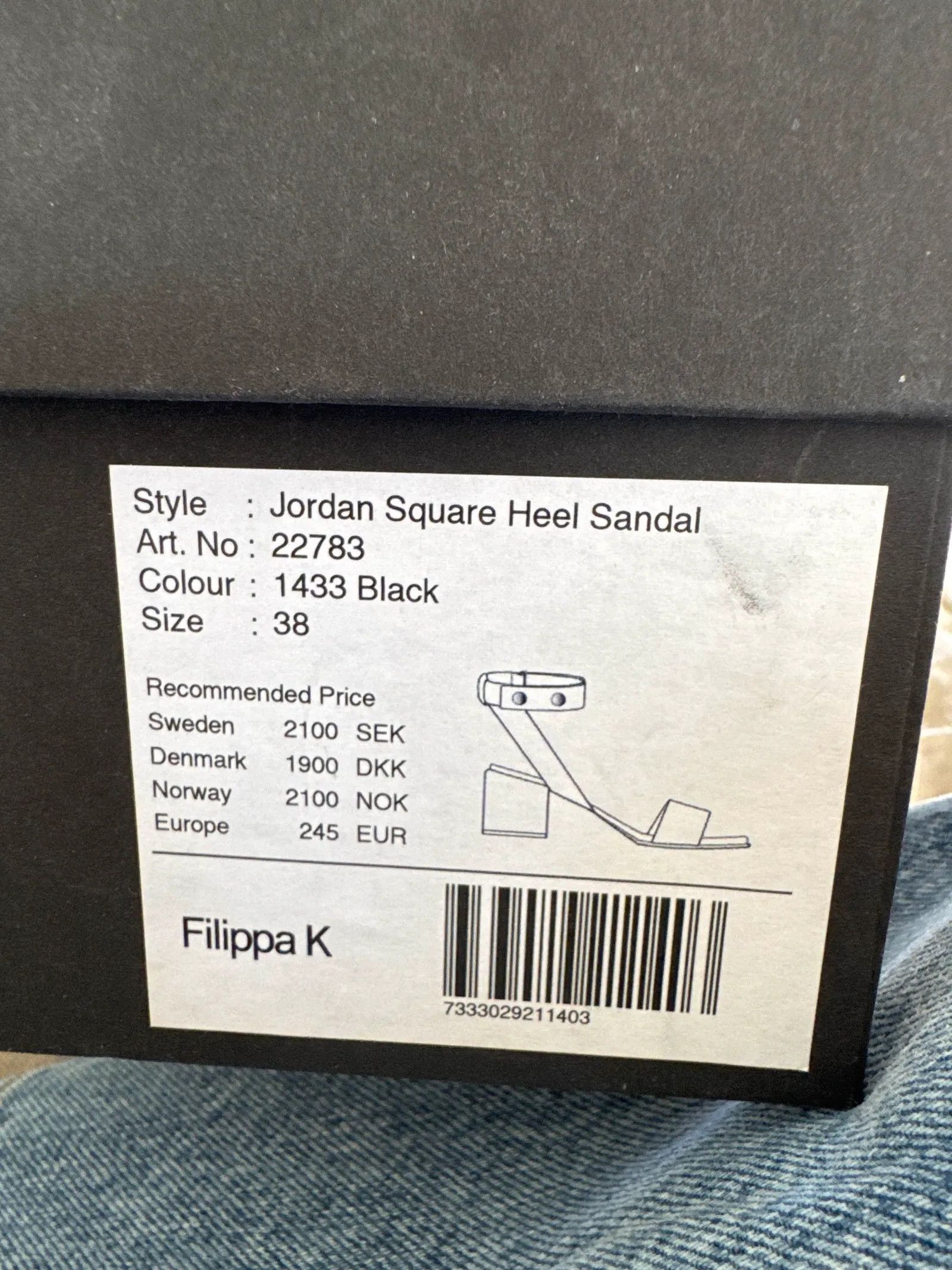 Filippa K Filippa K Jordan sqaure heel sandal Heels Size US 8 / IT 38 - 2 Thumbnail