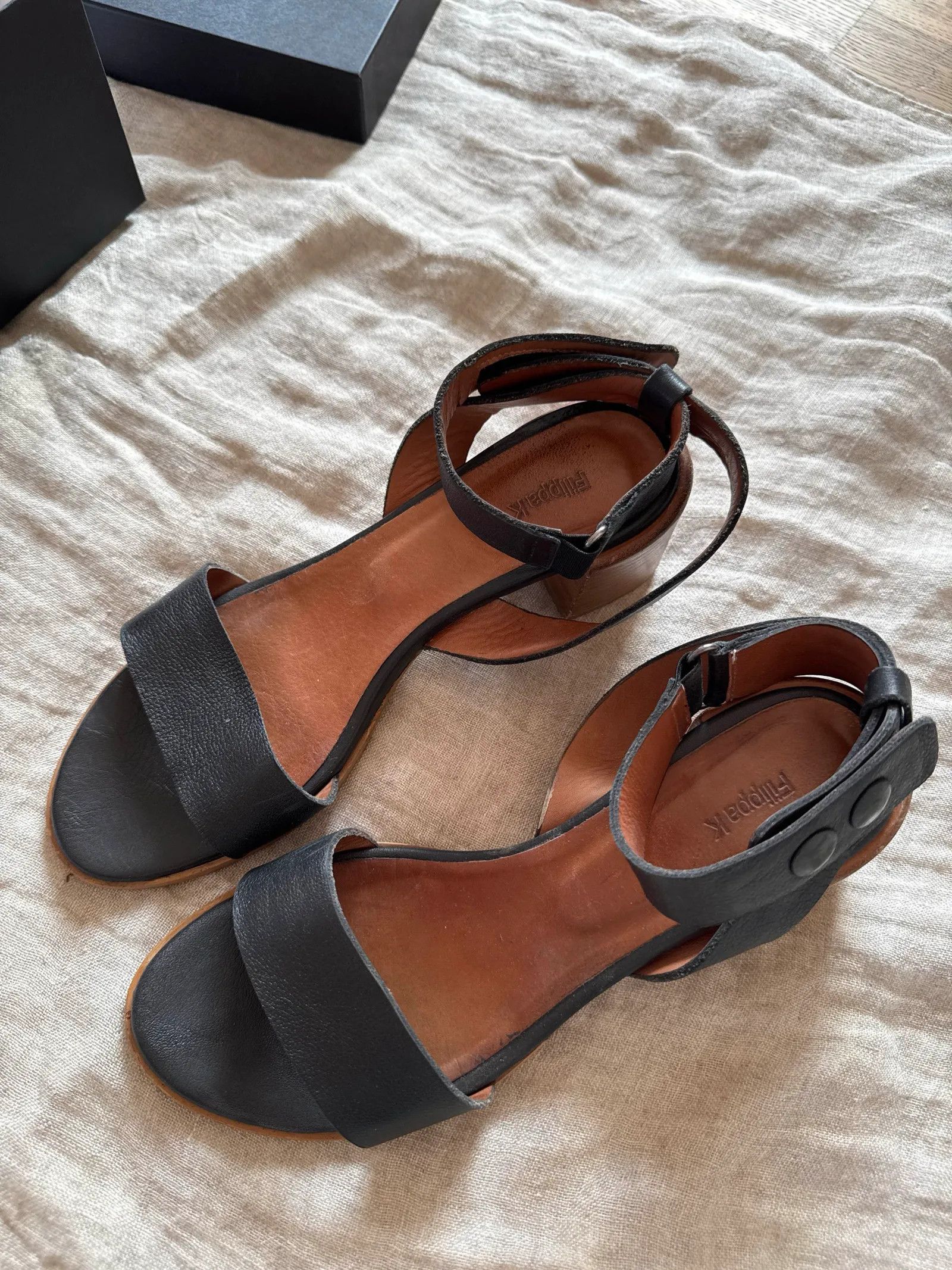 Filippa K Filippa K Jordan sqaure heel sandal Heels Size US 8 / IT 38 - 4 Thumbnail