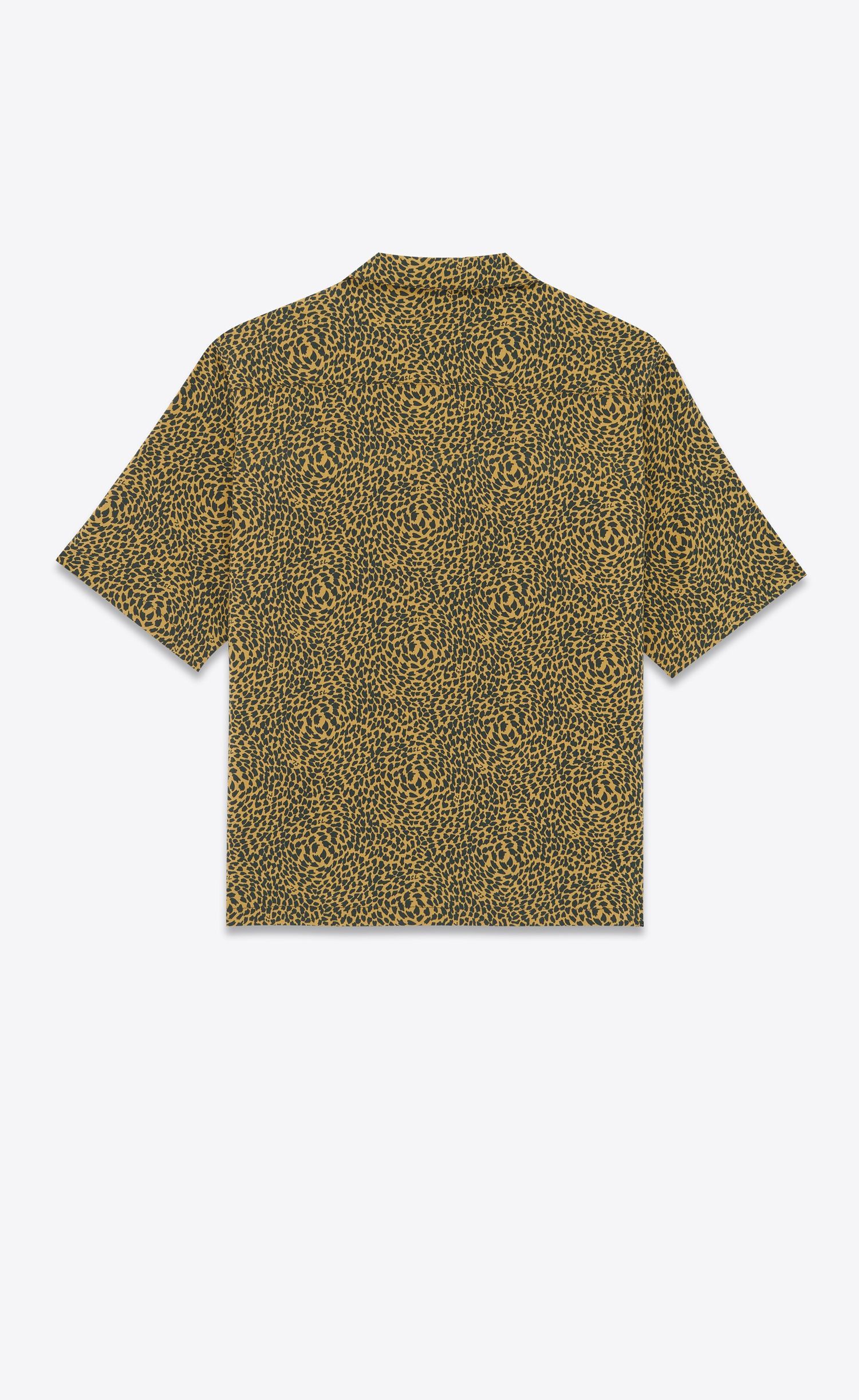 Saint Laurent Paris Hawaiian Shirt in Leopard Print Size US M / EU 48-50 / 2 - 2 Thumbnail