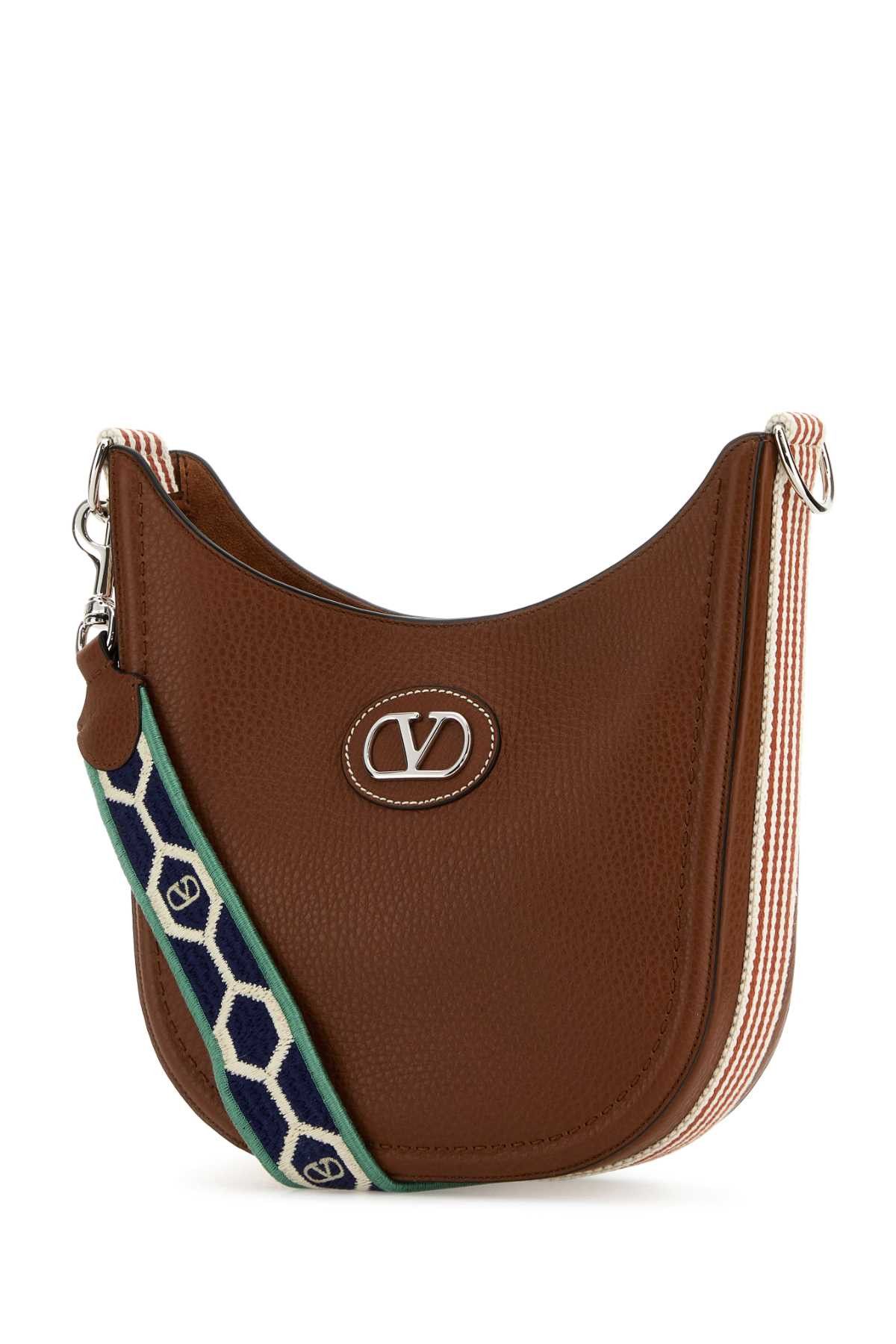 Valentino Caramel Leather Vlogo Signature Shoulder Bag Size ONE SIZE - 2 Thumbnail
