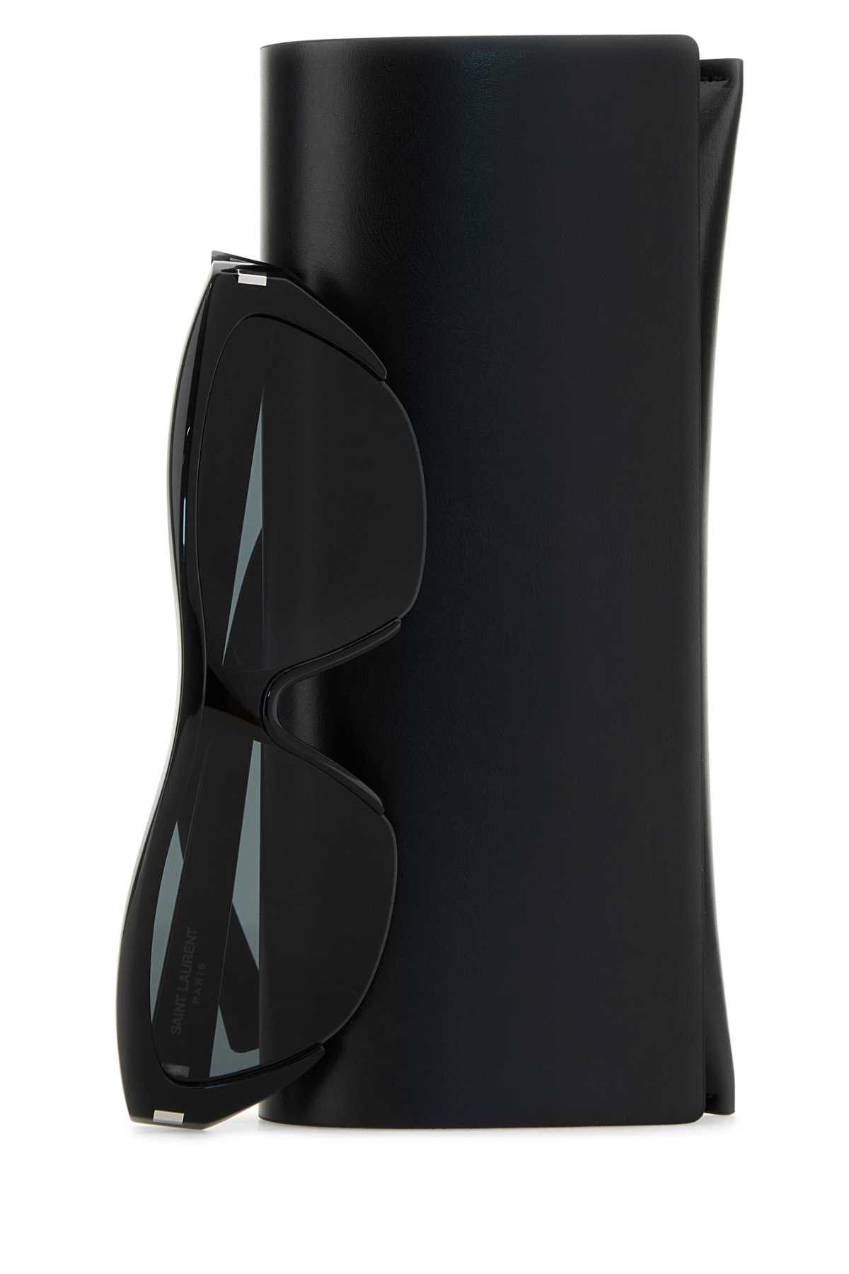 Saint Laurent Paris Black Acetate Sl 704 Sunglasses Size ONE SIZE - 3 Thumbnail