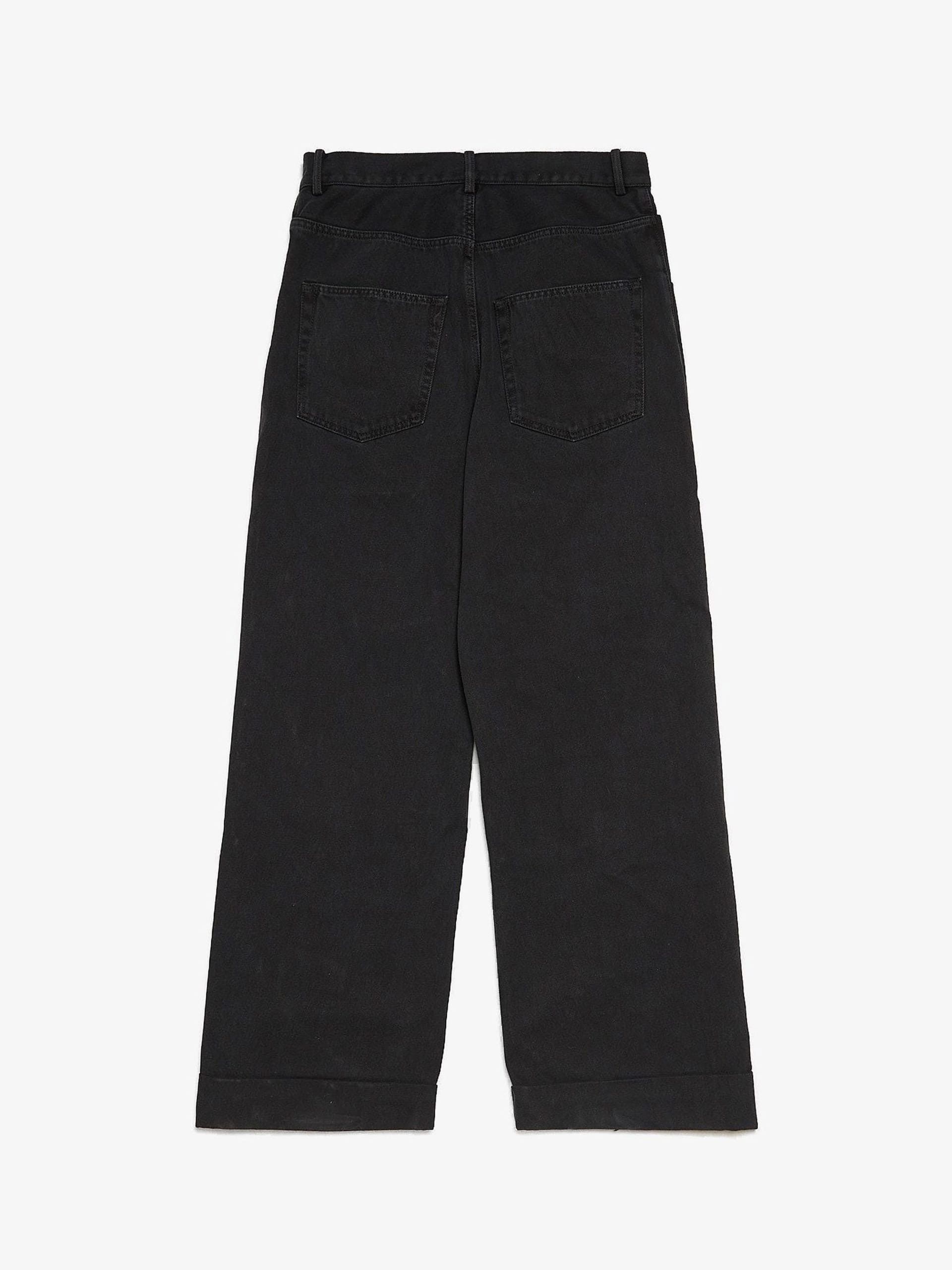 Ann Demeulemeester Black Michael 5-Pockets High Comfort Trousers Size US 32 / EU 48 - 2 Thumbnail