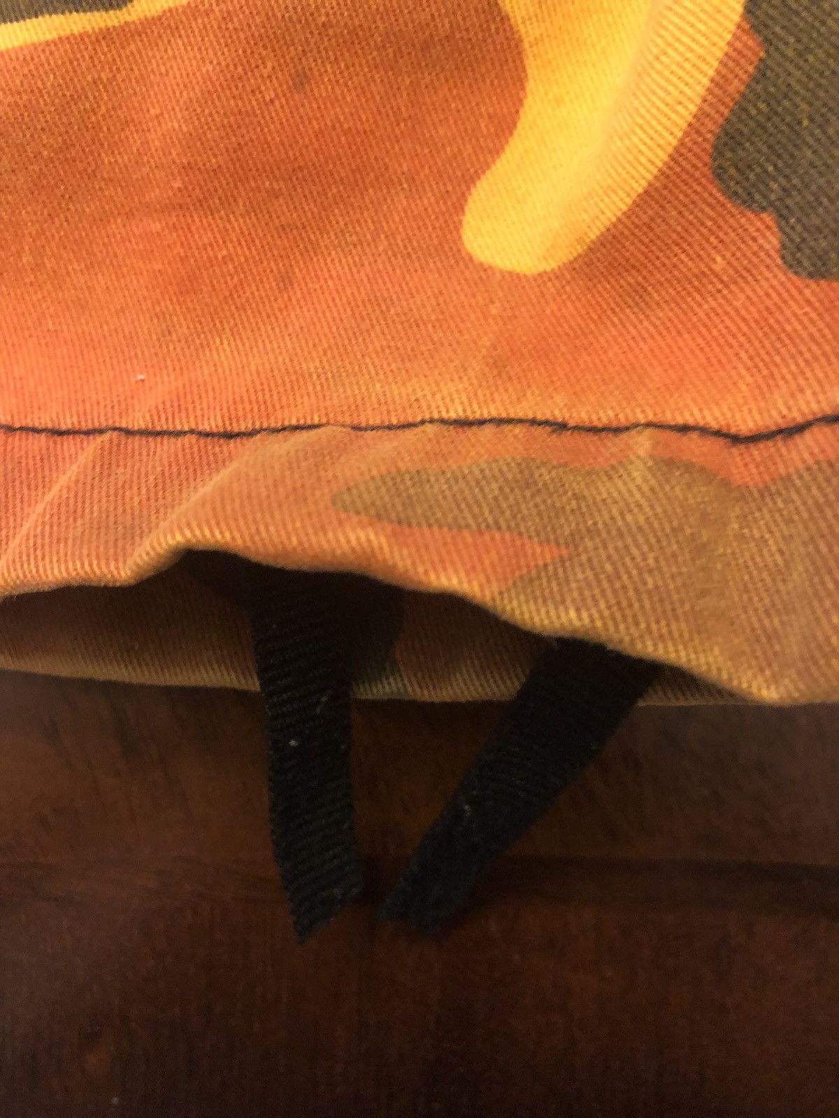 Vintage Vintage 90’s Orange Camouflage Cargo Pants Adjustable Size US 31 - 7 Thumbnail