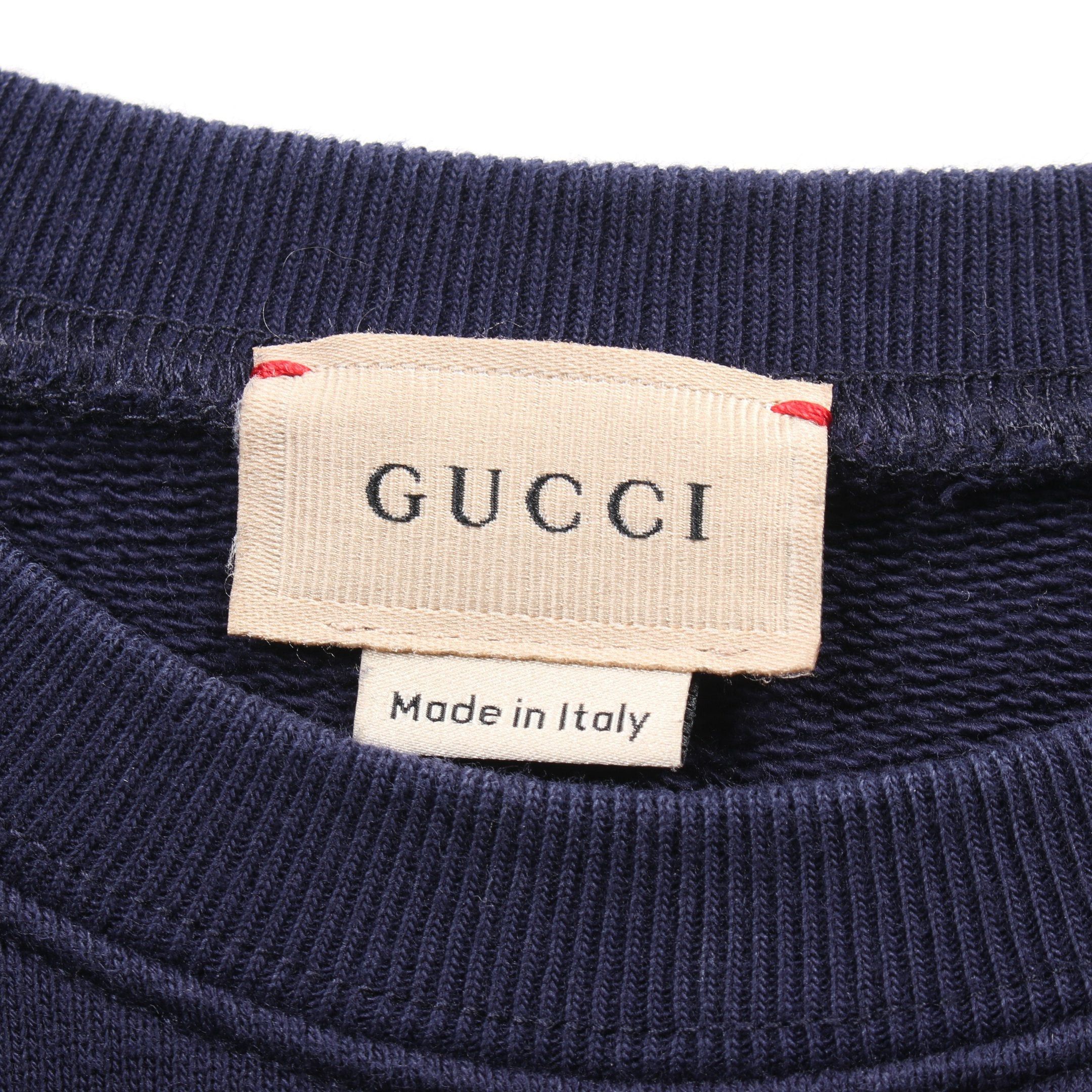 Gucci Gucci Sweatshirt Cotton Navy Kids Size ONE SIZE - 3 Thumbnail