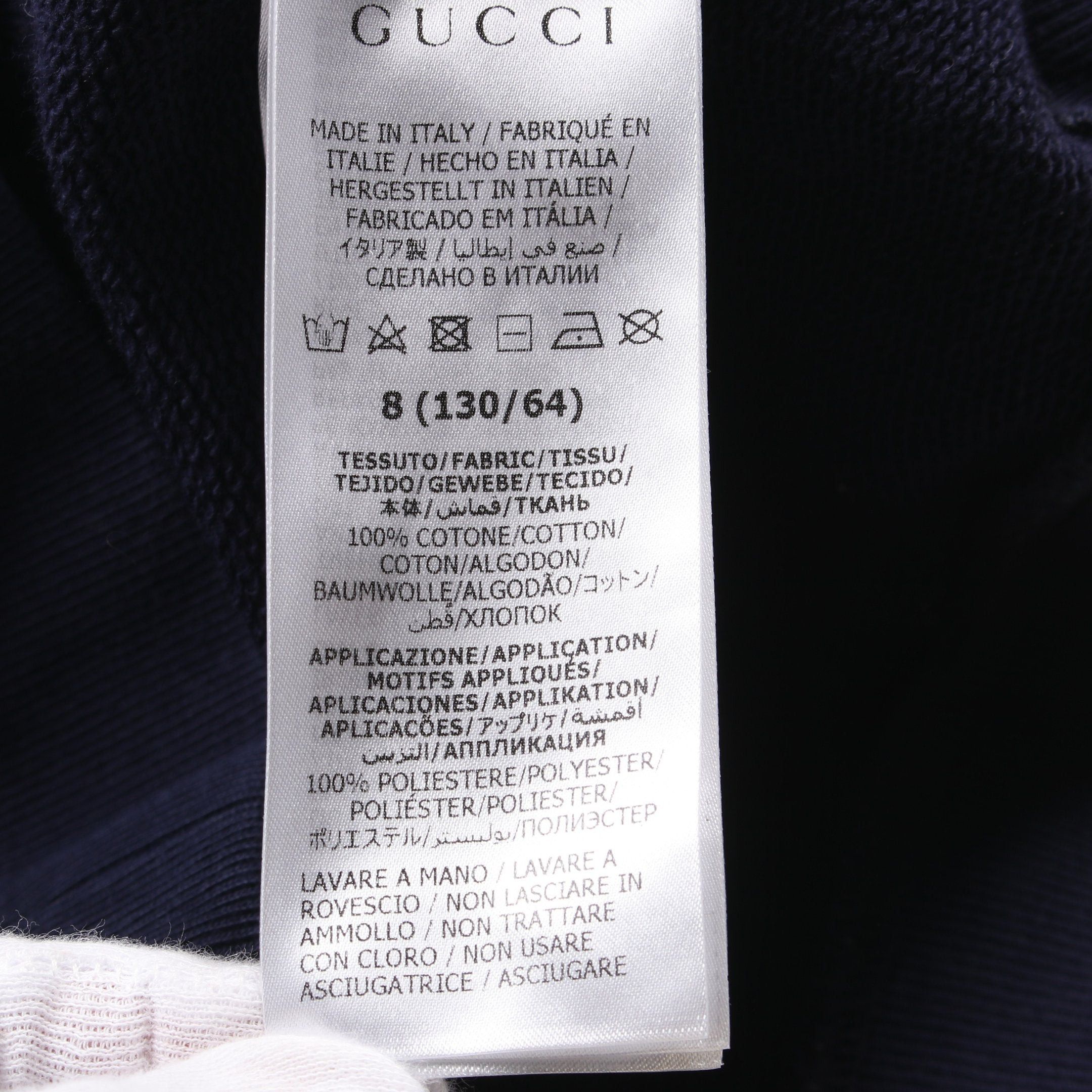 Gucci Gucci Sweatshirt Cotton Navy Kids Size ONE SIZE - 5 Thumbnail