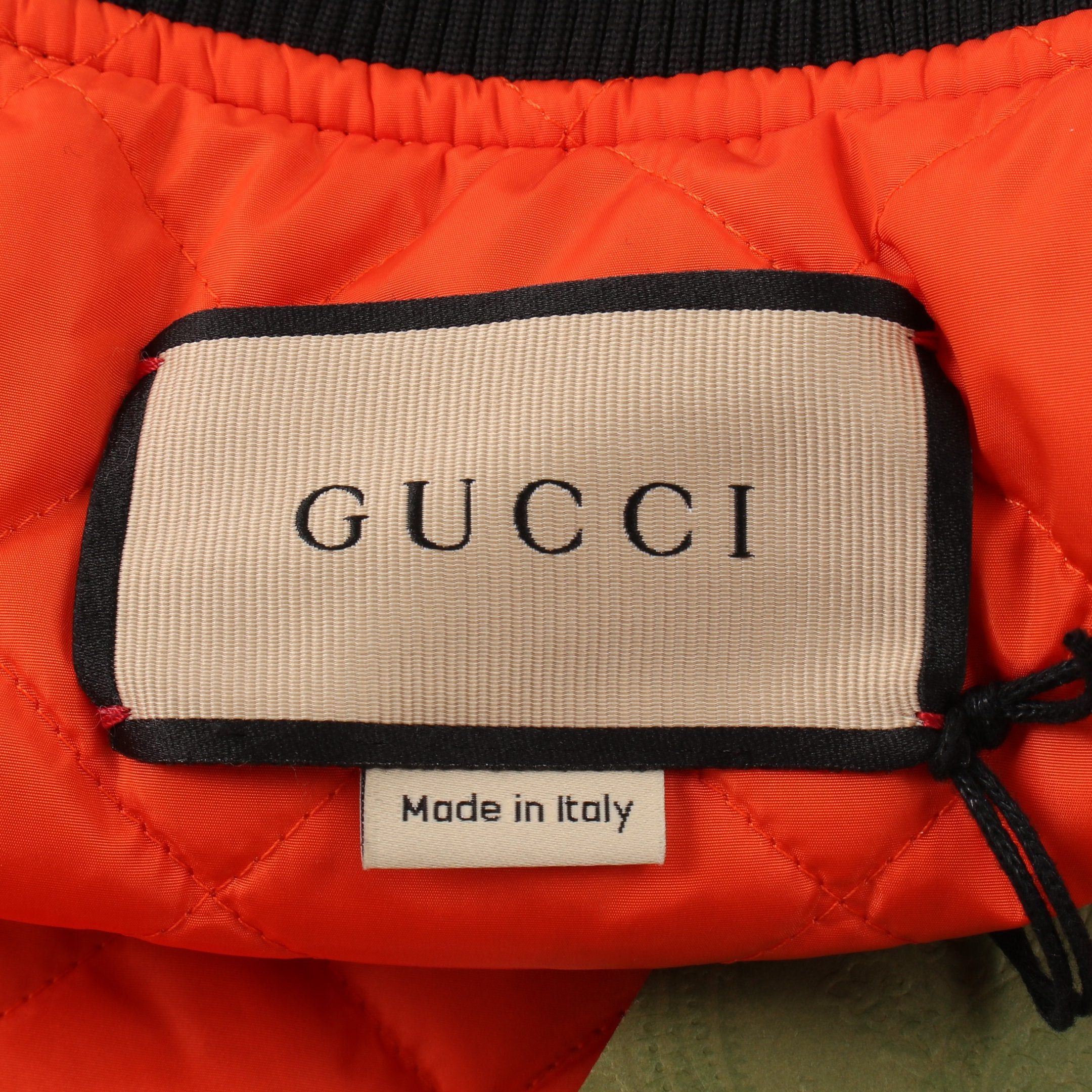 Gucci Gucci Gucci Label · Centre Zip One Piece No Sleeve Nylon Black Size ONE SIZE - 3 Thumbnail