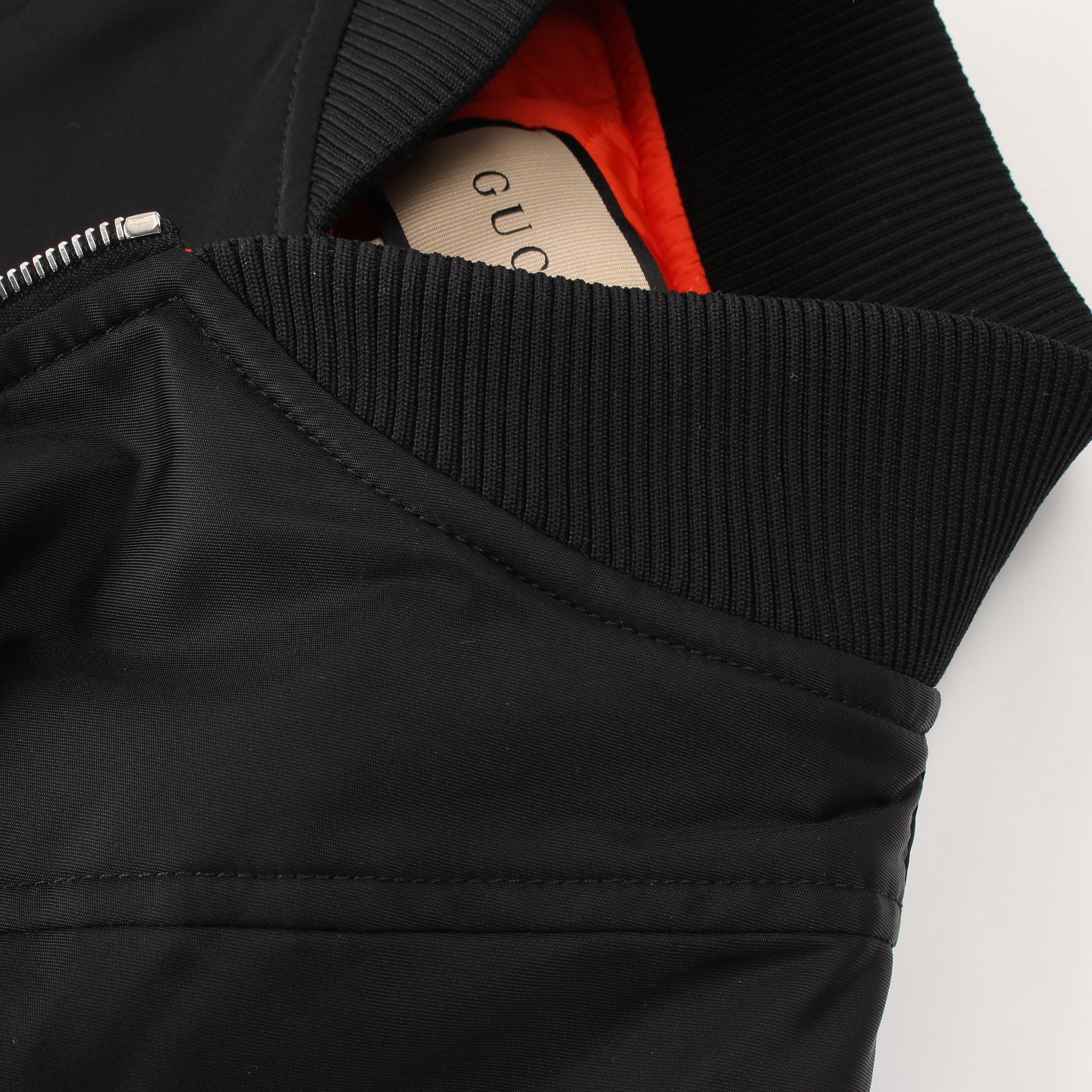 Gucci Gucci Gucci Label · Centre Zip One Piece No Sleeve Nylon Black Size ONE SIZE - 9 Thumbnail