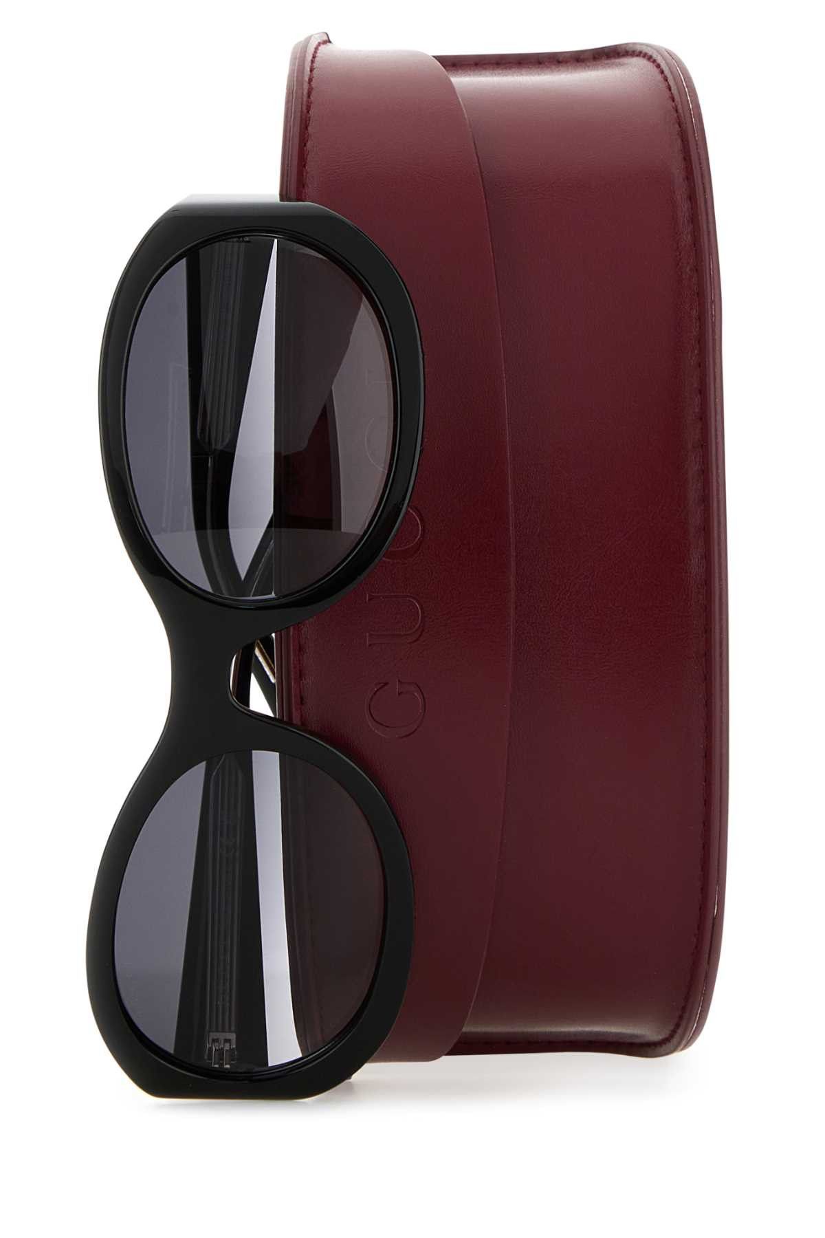 Gucci Black Acetate Sunglasses Size ONE SIZE - 3 Thumbnail