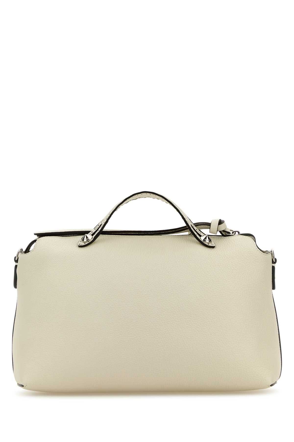 Fendi Ivory Leather Large By The Way Handbag Size ONE SIZE - 3 Thumbnail