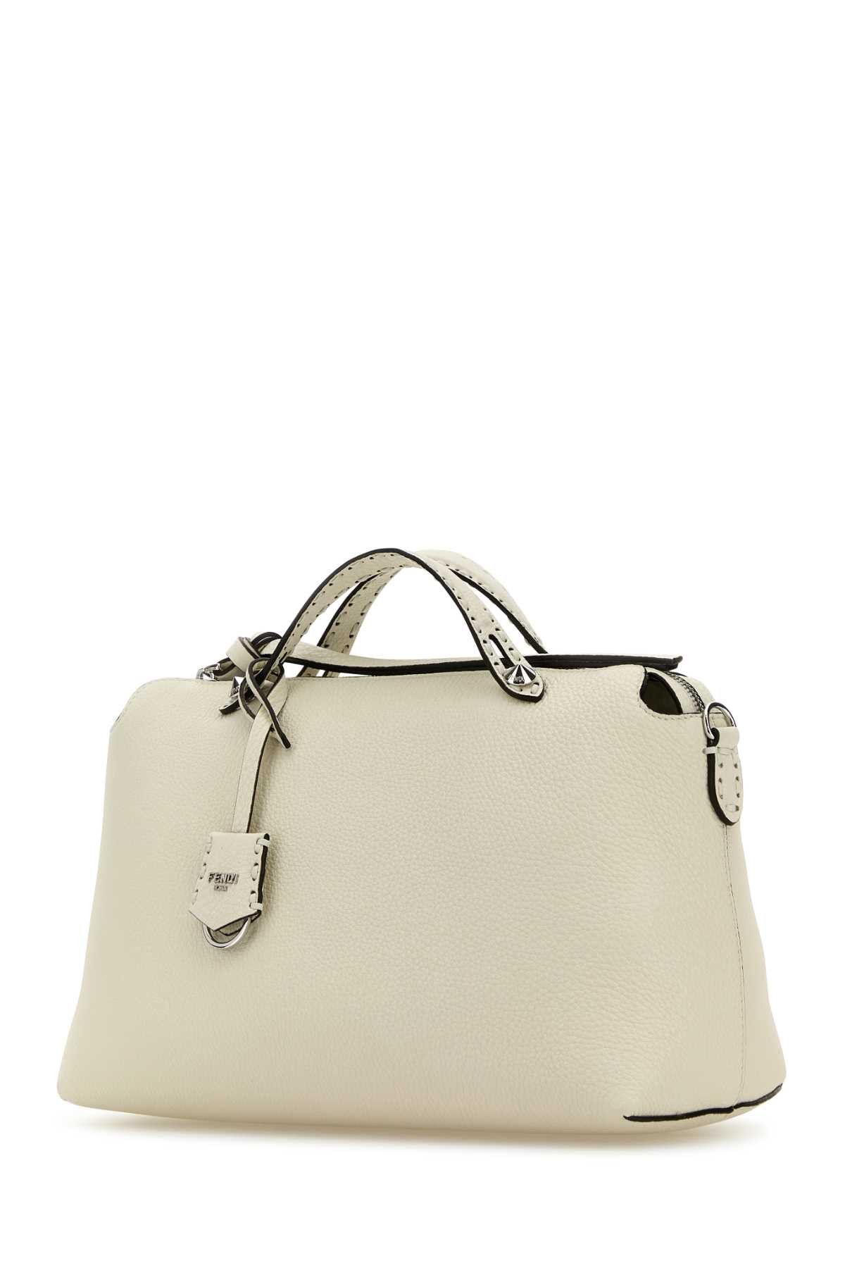 Fendi Ivory Leather Large By The Way Handbag Size ONE SIZE - 2 Thumbnail
