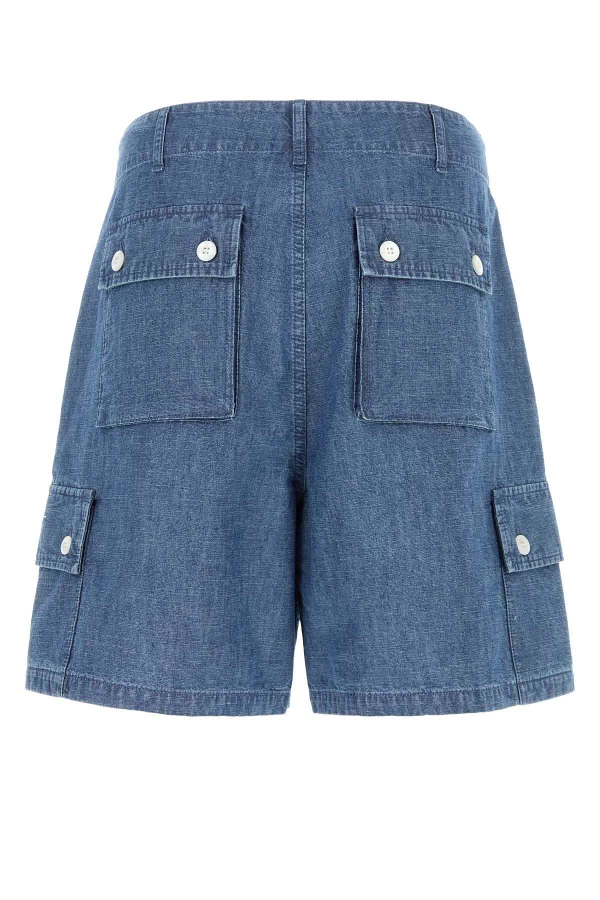 Givenchy Denim Bermuda Shorts Size US 34 / EU 50 - 2 Thumbnail