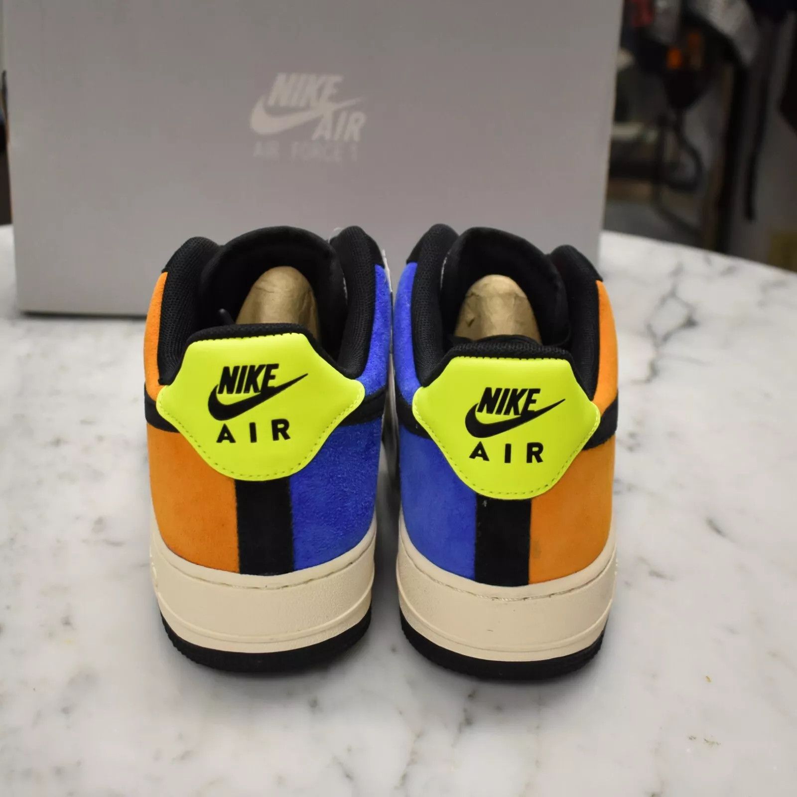 Nike × atmos Nike ATMOS Air Force 1 Pop The Street Suede Sneakers Size US 10.5 / EU 43-44 - 7 Thumbnail
