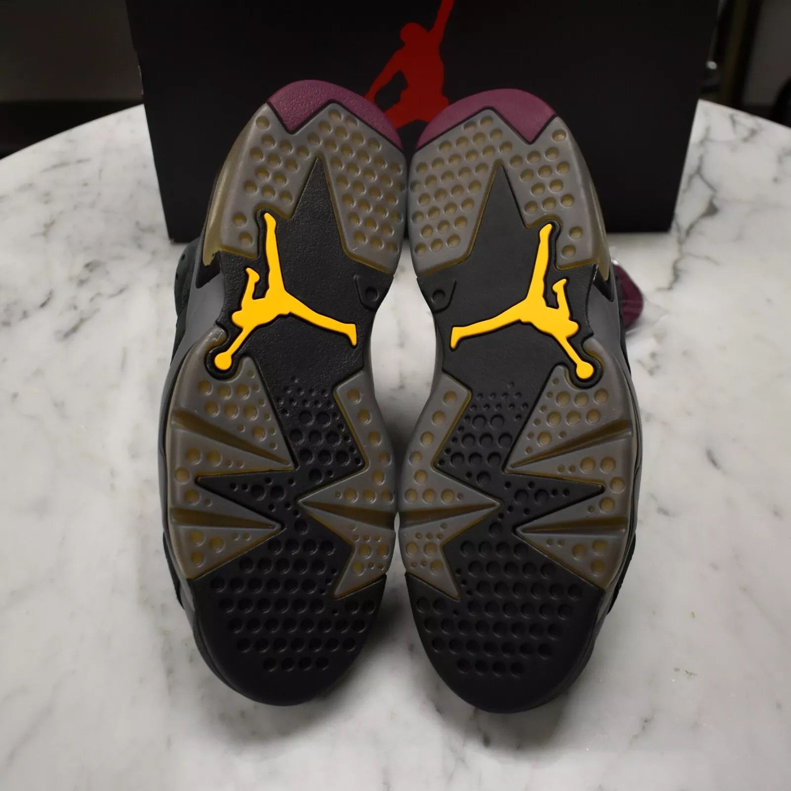 Jordan Brand × Nike Air Jordan 6 Retro Bordeaux Black Gray Sneakers 2021 Size US 9 / EU 42 - 7 Thumbnail