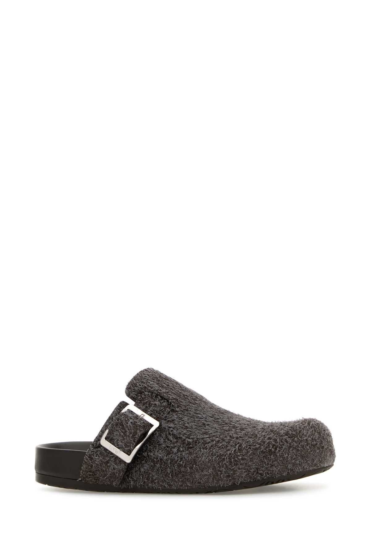 Loewe Mud Suede Ease Buckle Slippers Size US 8 / EU 41 - 2 Thumbnail