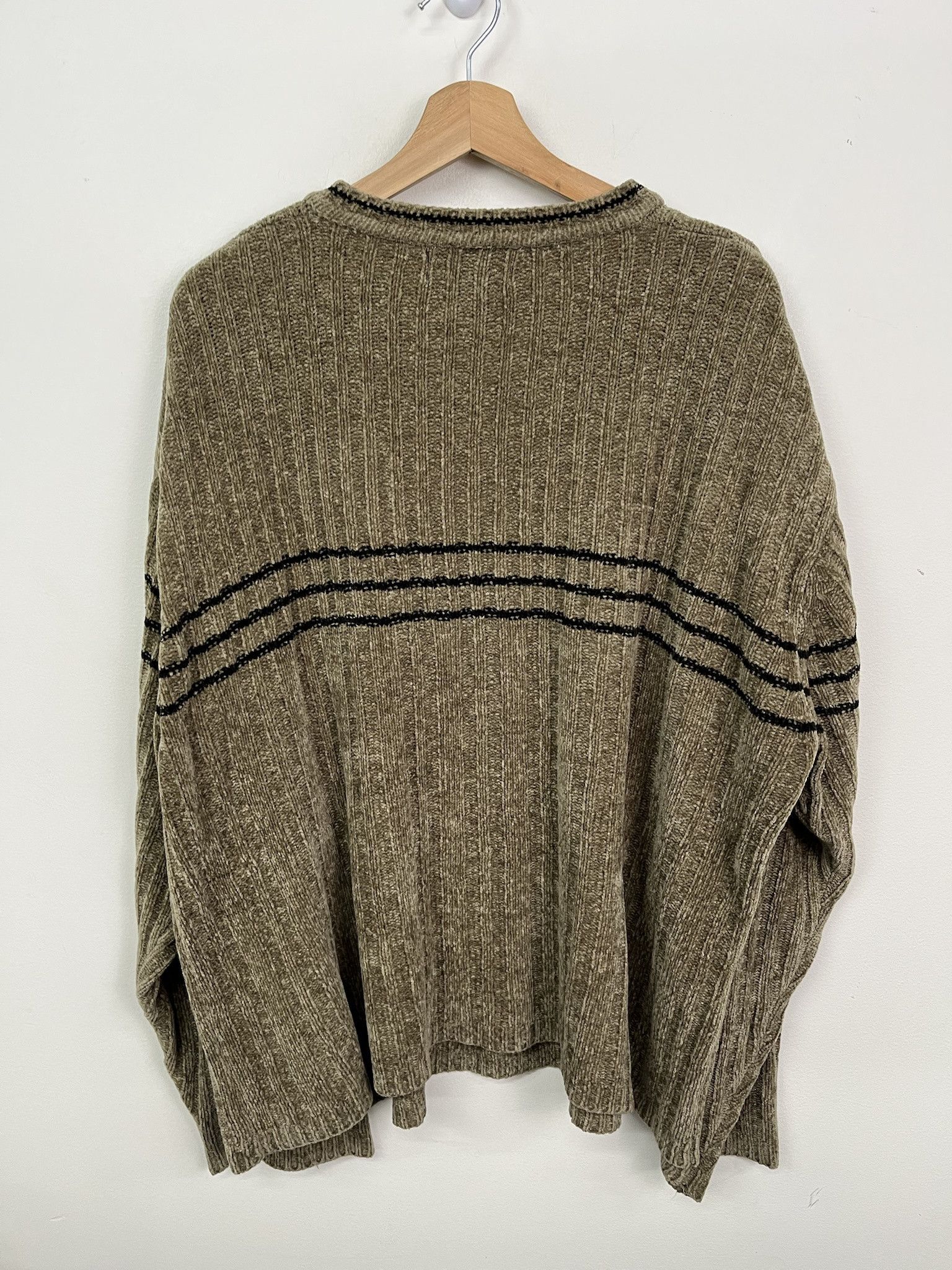 Vintage Vintage 1990s Acrylic Velour Croft and Barrow Knit Sweater SIze XL Size US XL / EU 56 / 4 - 3 Thumbnail