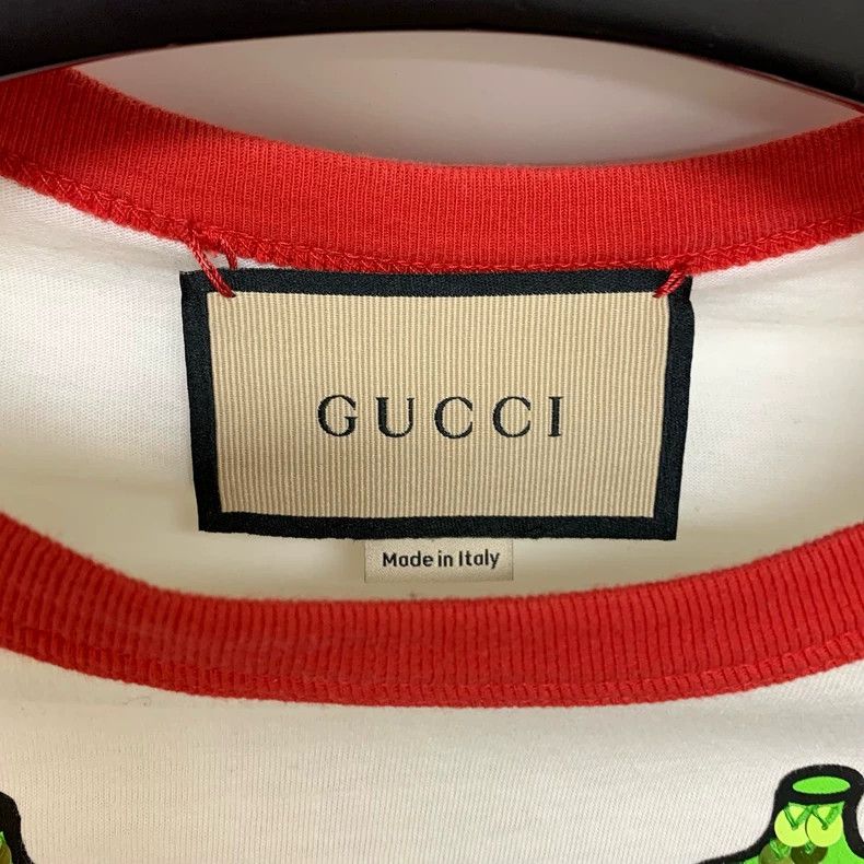 Gucci Strawberry Short Sleeve T-Shirt