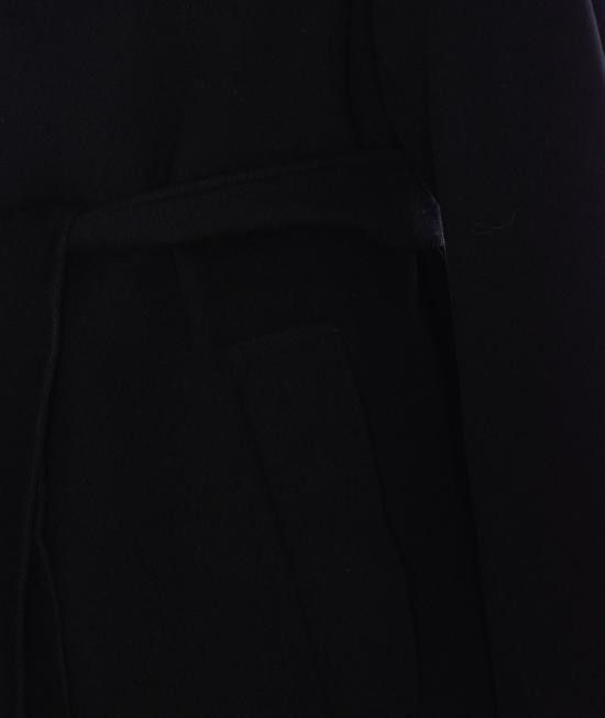 Sportmax SPORTMAX Women Coats 2512011021600 FIORE 013 Black Size XS / US 0-2 / IT 36-38 - 4 Thumbnail