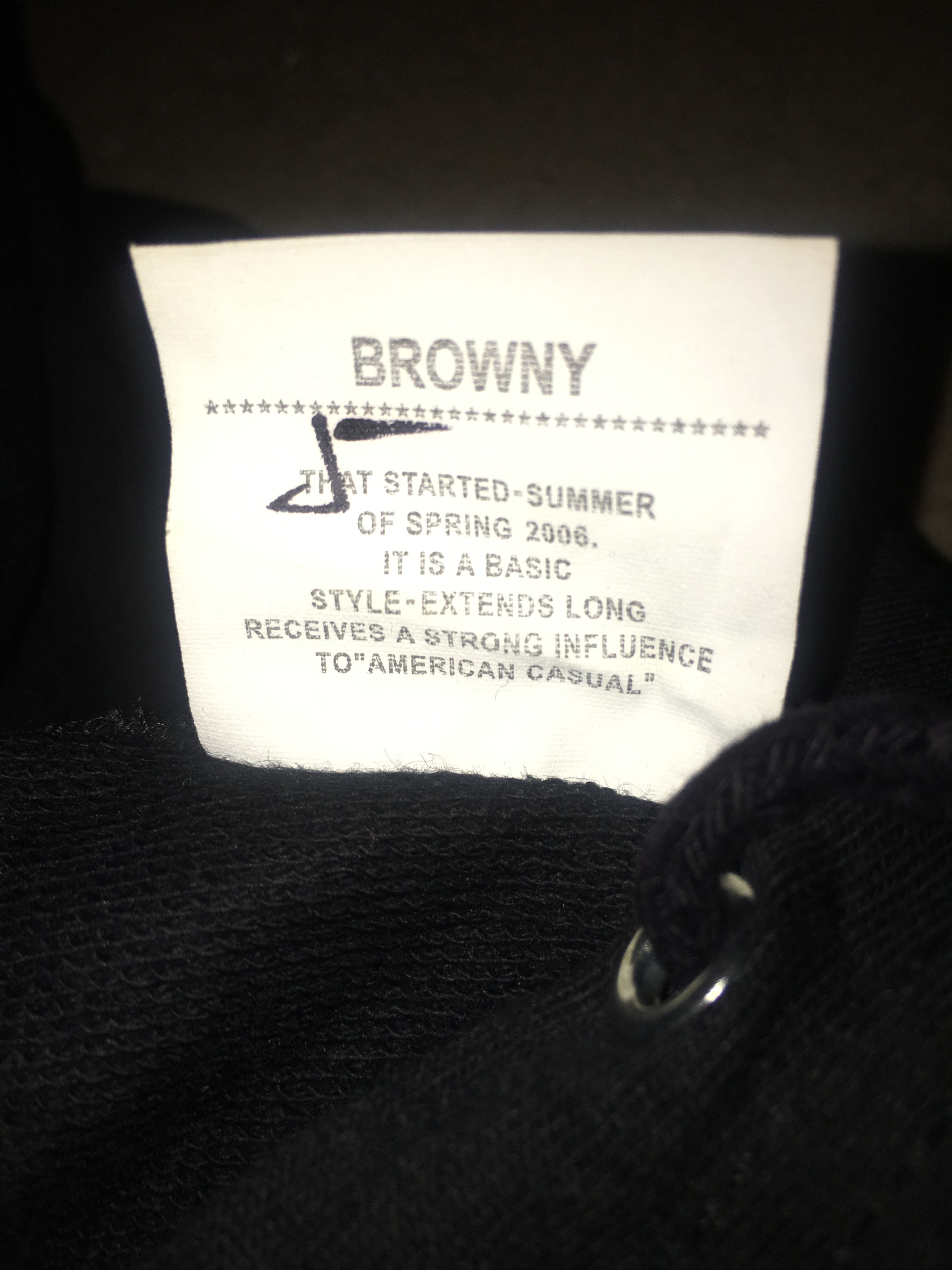 Japanese Brand SS 2006 Browny hoodies Sleeveless Size US L / EU 52-54 / 3 - 7 Thumbnail