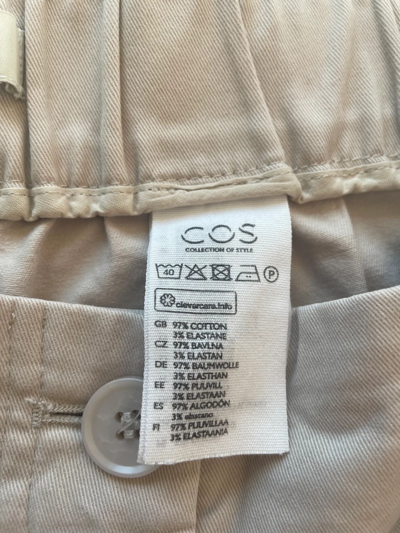 Cos Cos Pants Size 27" / US 4 / IT 40 - 3 Thumbnail