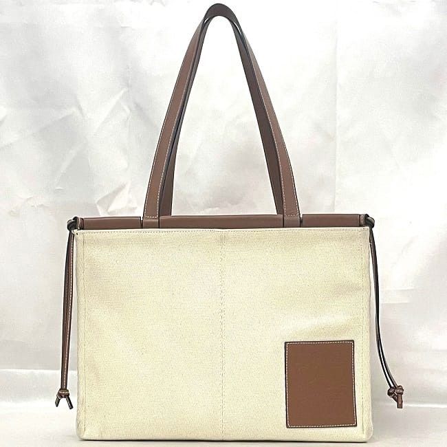 Loewe LOEWE Tote Bag White Cotton Size ONE SIZE - 2 Thumbnail
